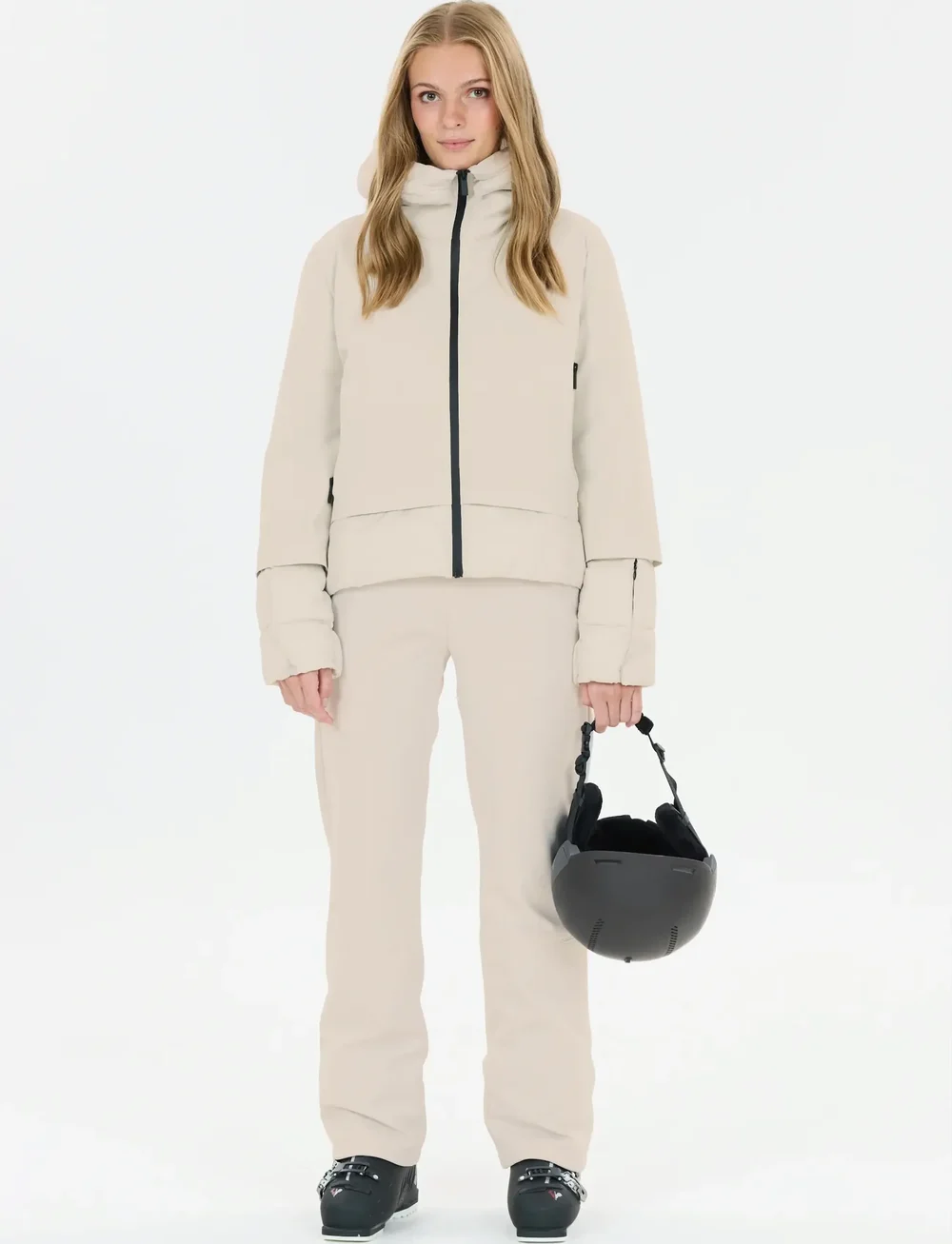 Athlecia - Vikki W Softshell Pants - fritidsbukser - lunar rock - 4