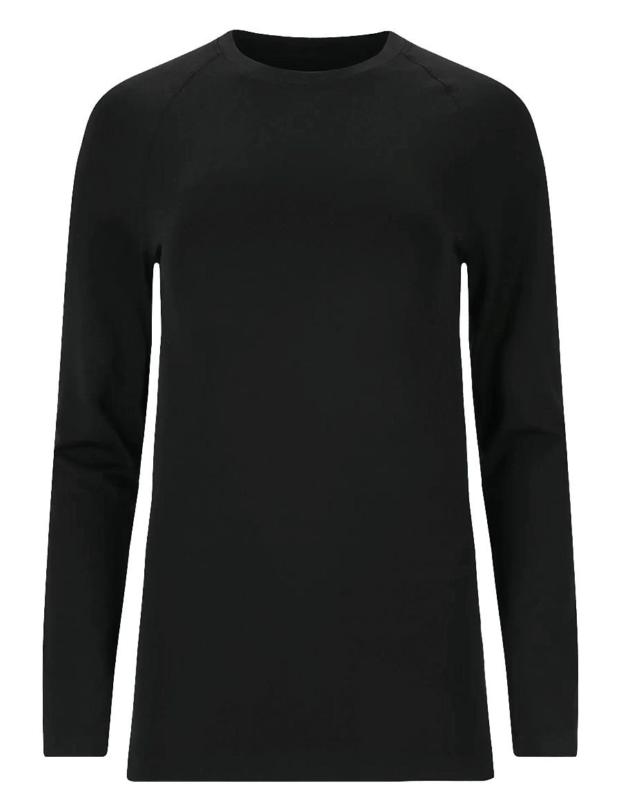 Athlecia - Leray W Seamless Baselayer Set - baselayer overdele - black - 1
