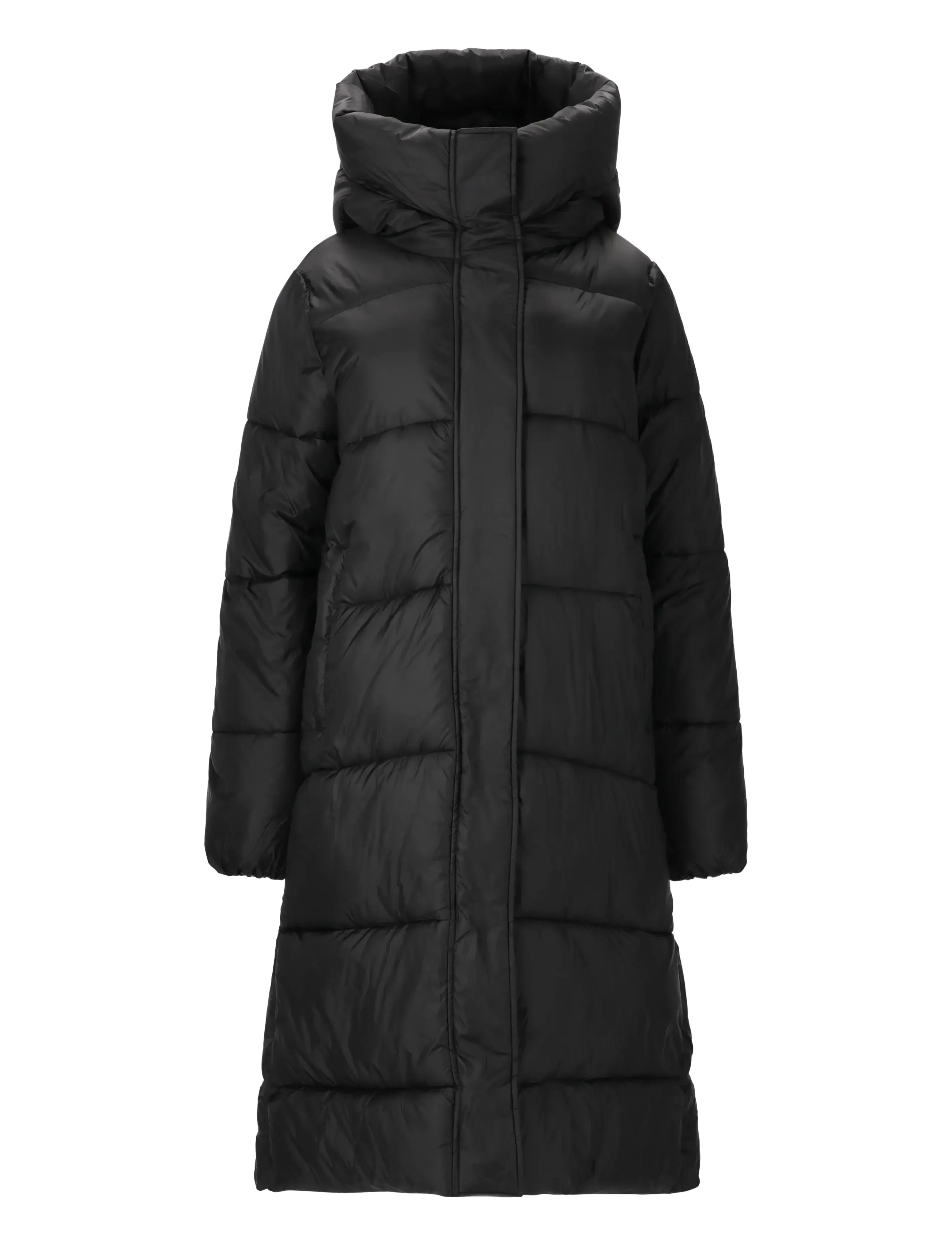 ATHLECIA Miraz W Long Puffer Jacke Schwarz - 38 - Damen