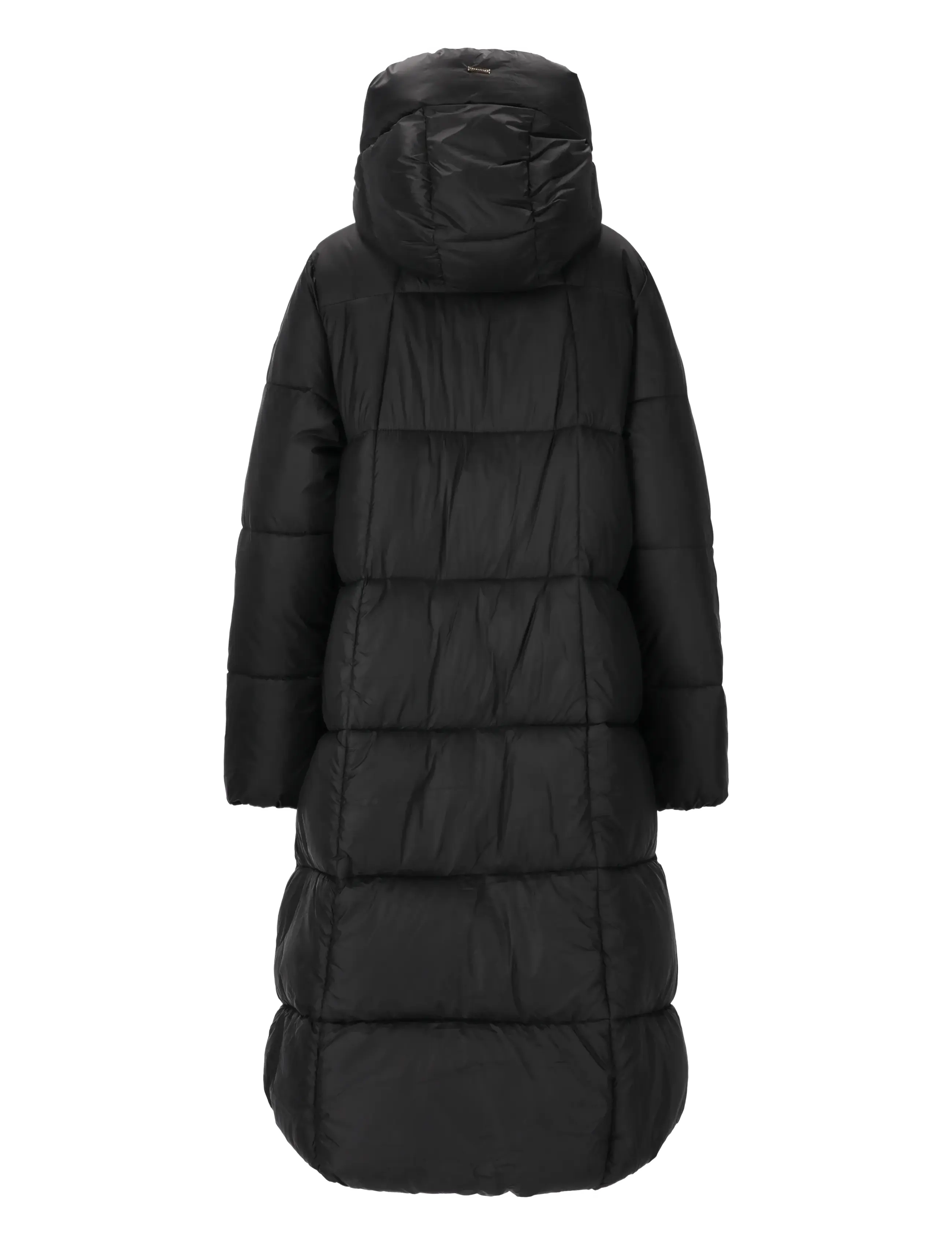 Athlecia - Miraz W Long Puffer Jacket - dunjakker - black - 2