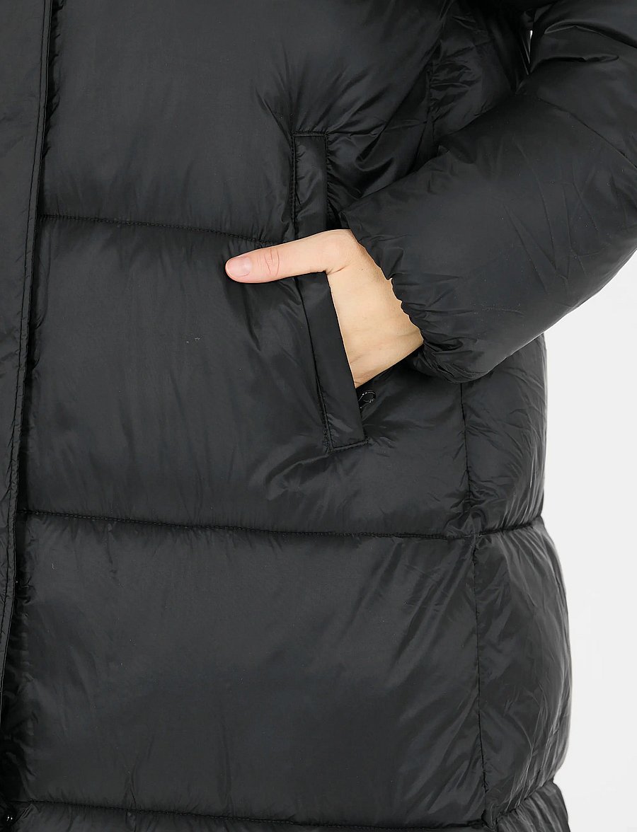 Athlecia - Miraz W Long Puffer Jacket - winterjacken - black - 4