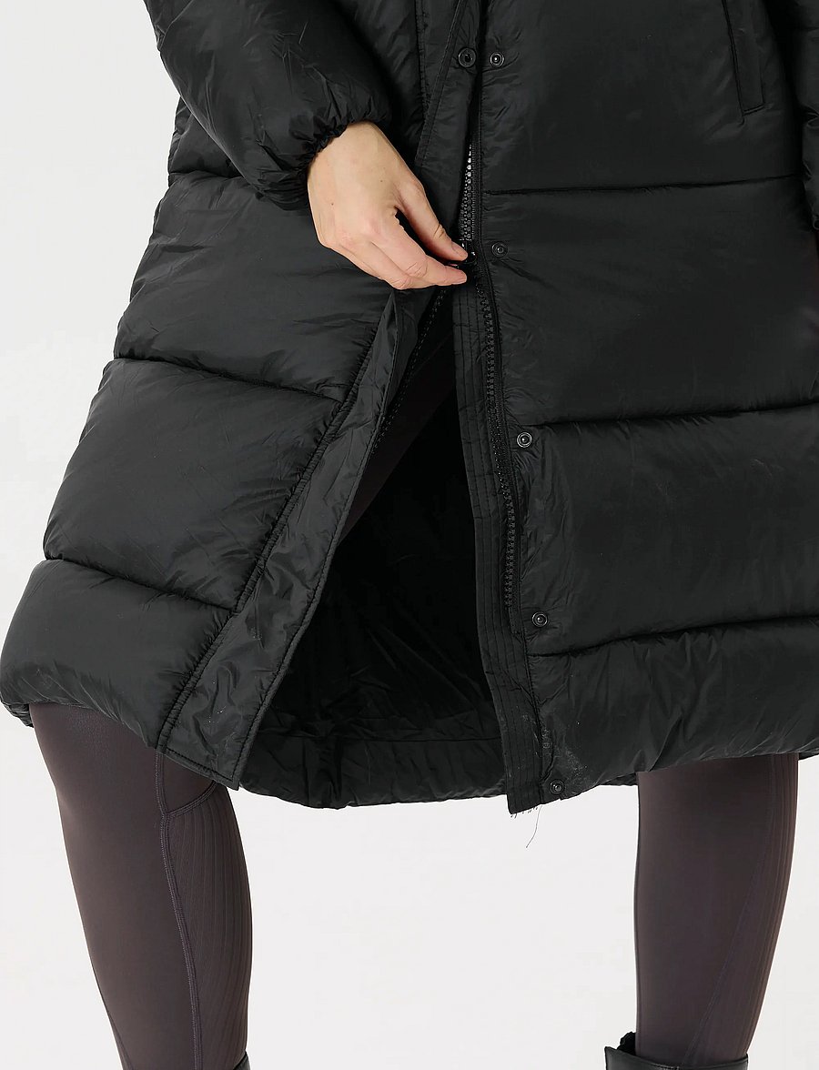 Athlecia - Miraz W Long Puffer Jacket - winterjacken - black - 5