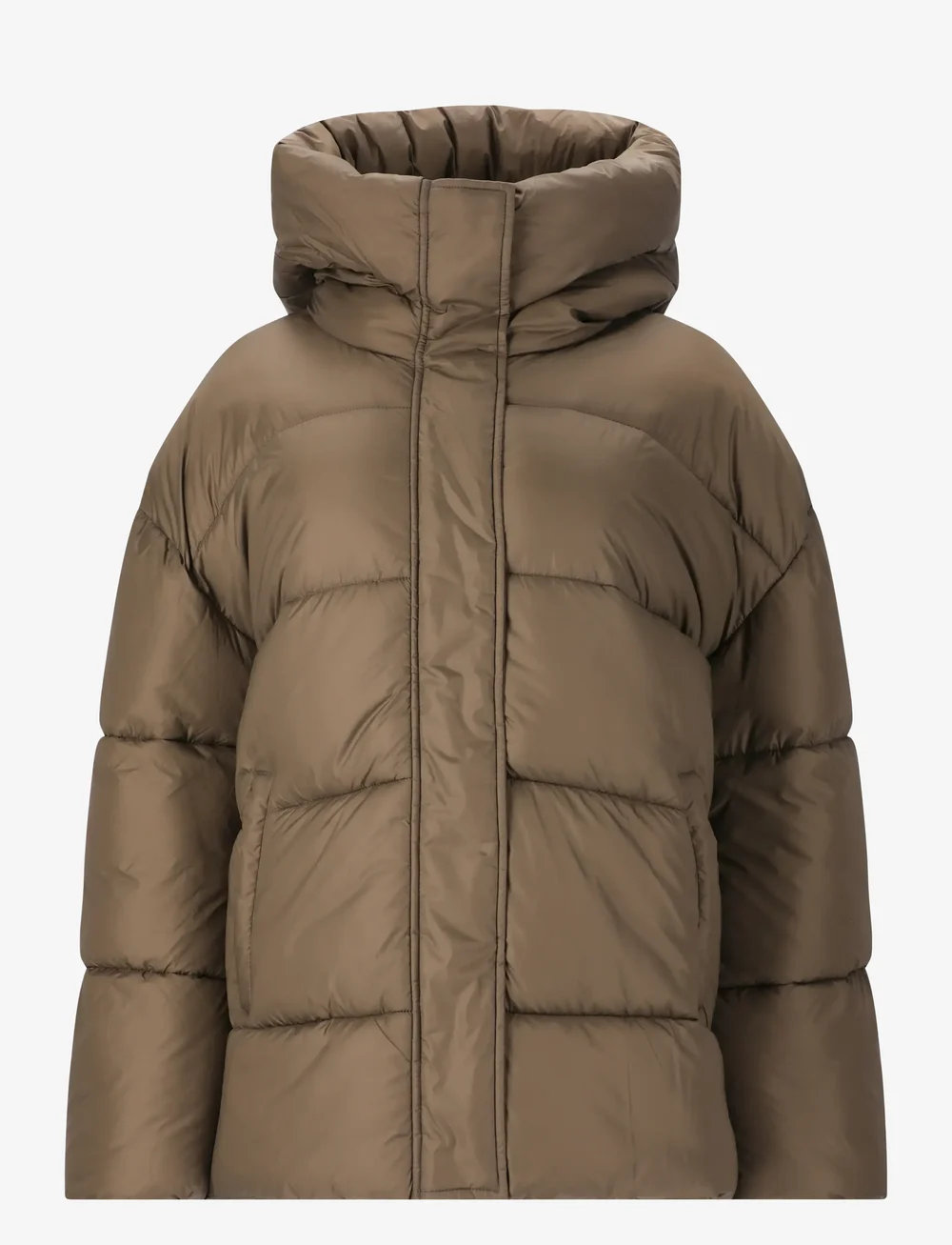 Athlecia - Shaja W Short Puffer - daunenjacken - fallen rock - 1