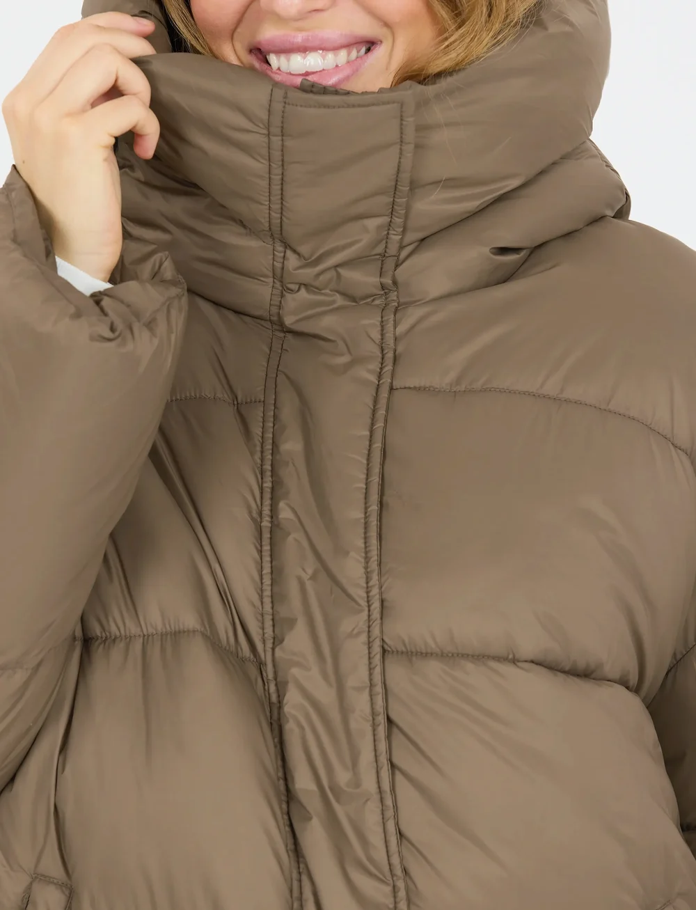 Athlecia - Shaja W Short Puffer - daunenjacken - fallen rock - 3