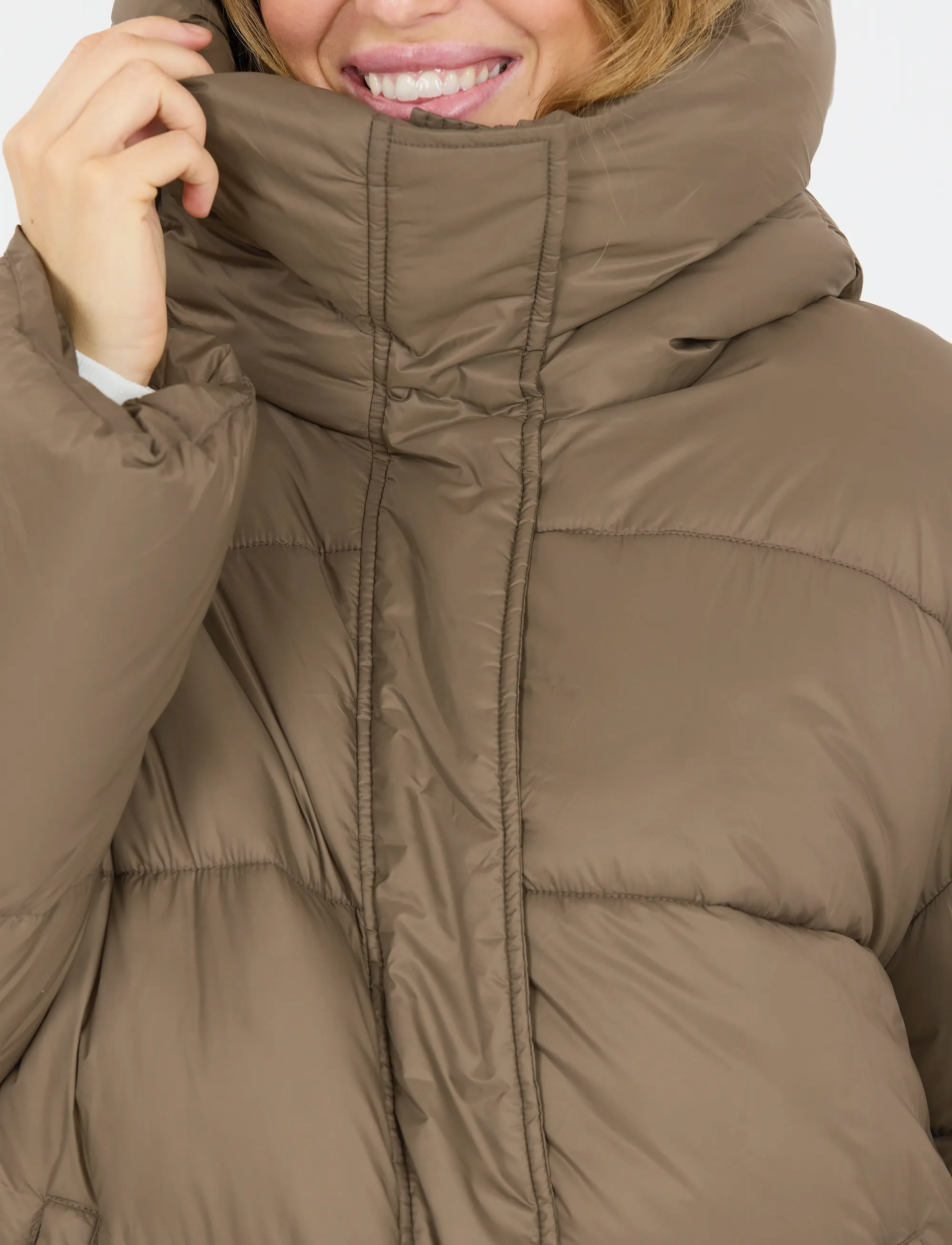 Athlecia - Shaja W Short Puffer - daunenjacken - fallen rock - 3