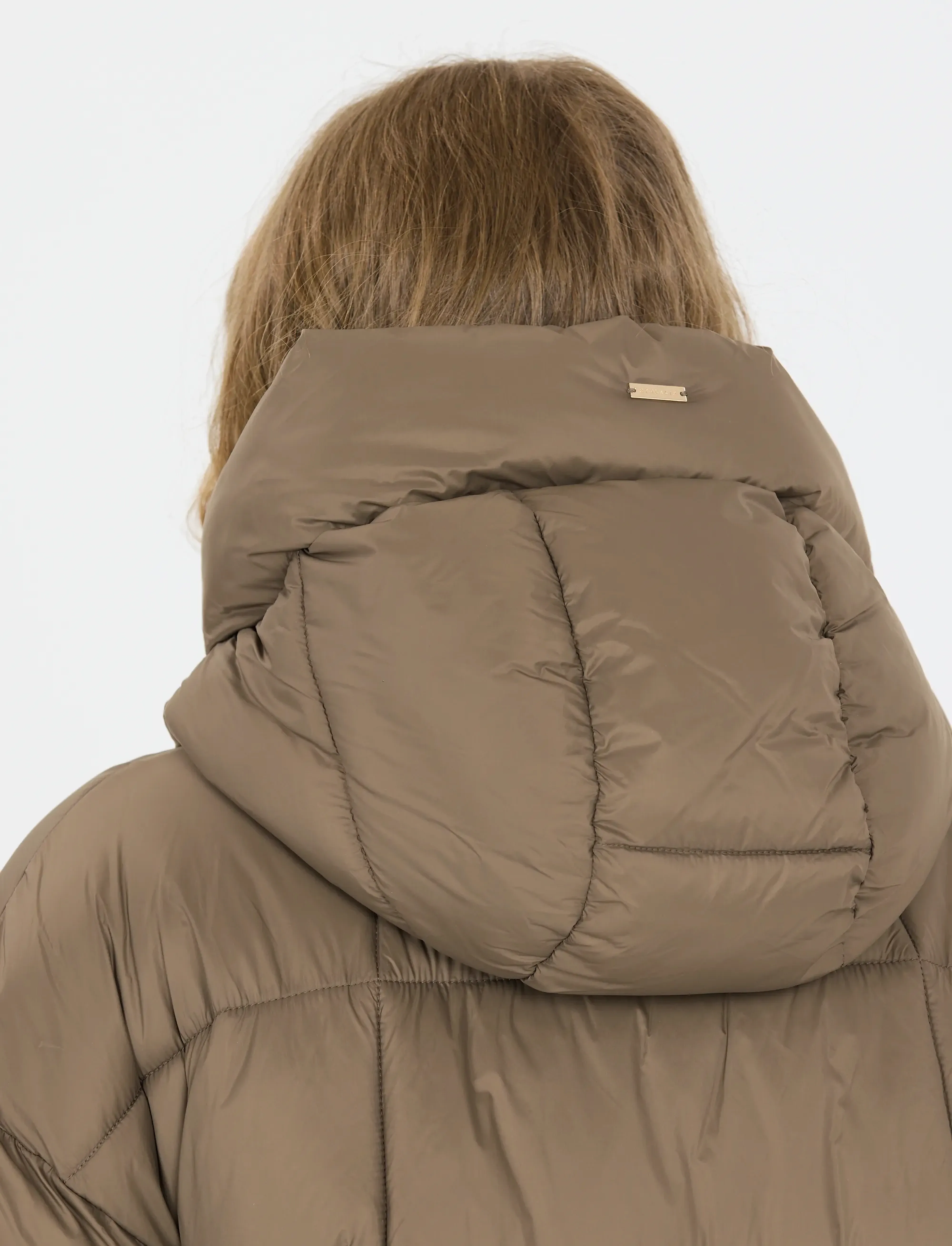 Athlecia - Shaja W Short Puffer - sulejoped ja voodriga joped - fallen rock - 5