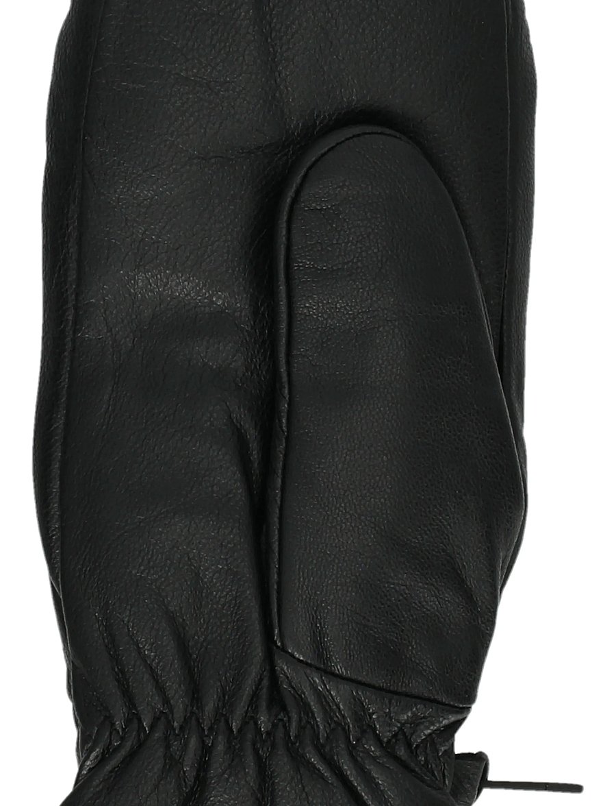 Athlecia - Cassiel Leather Mittens - fäustlinge - black - 0