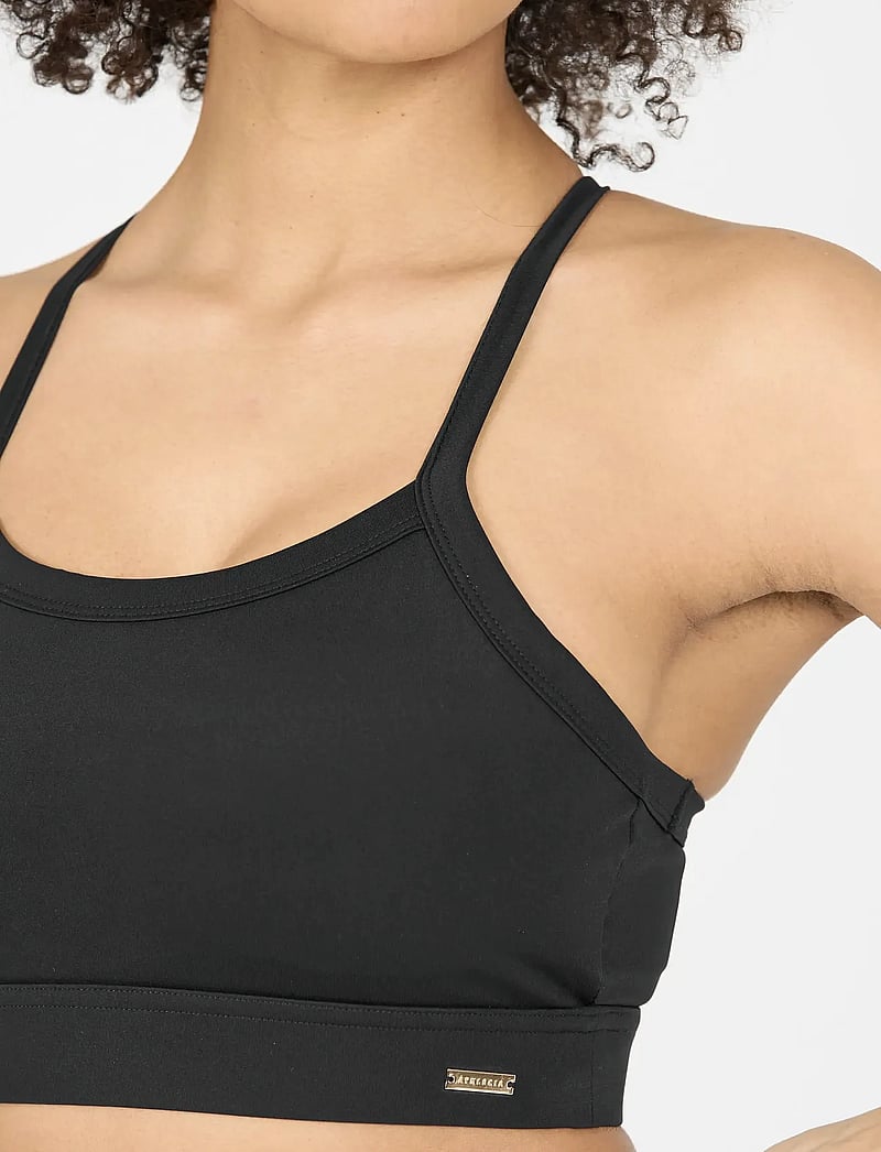 Athlecia - Bloom V2 W Sports Bra - lav støtte - black - 0