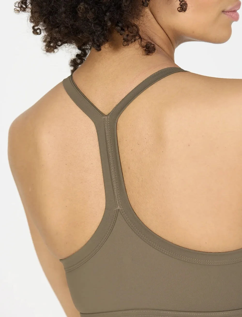 Athlecia - Bloom V2 W Sports Bra - lav støtte - greige - 3