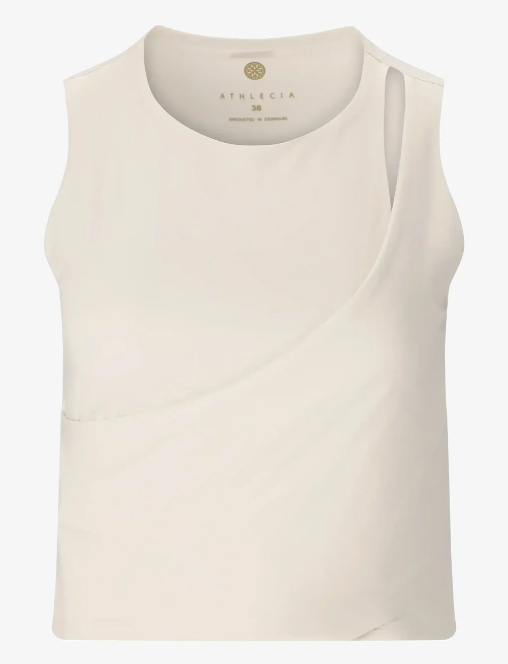 Athlecia - Aisari W Yoga Top - crop-tops - vaporous gray - 1