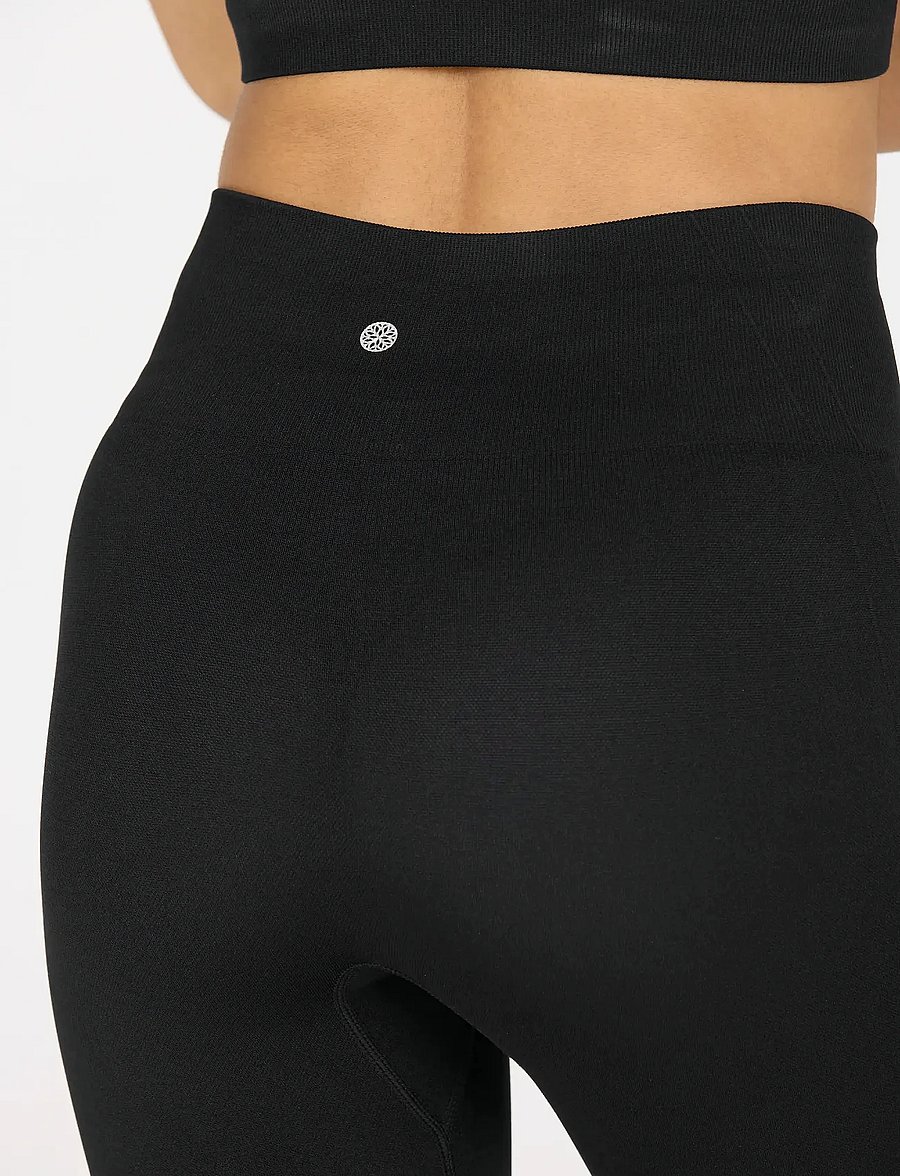 Athlecia - Nagar V2 W Seamless Tights - treningstights - black - 3
