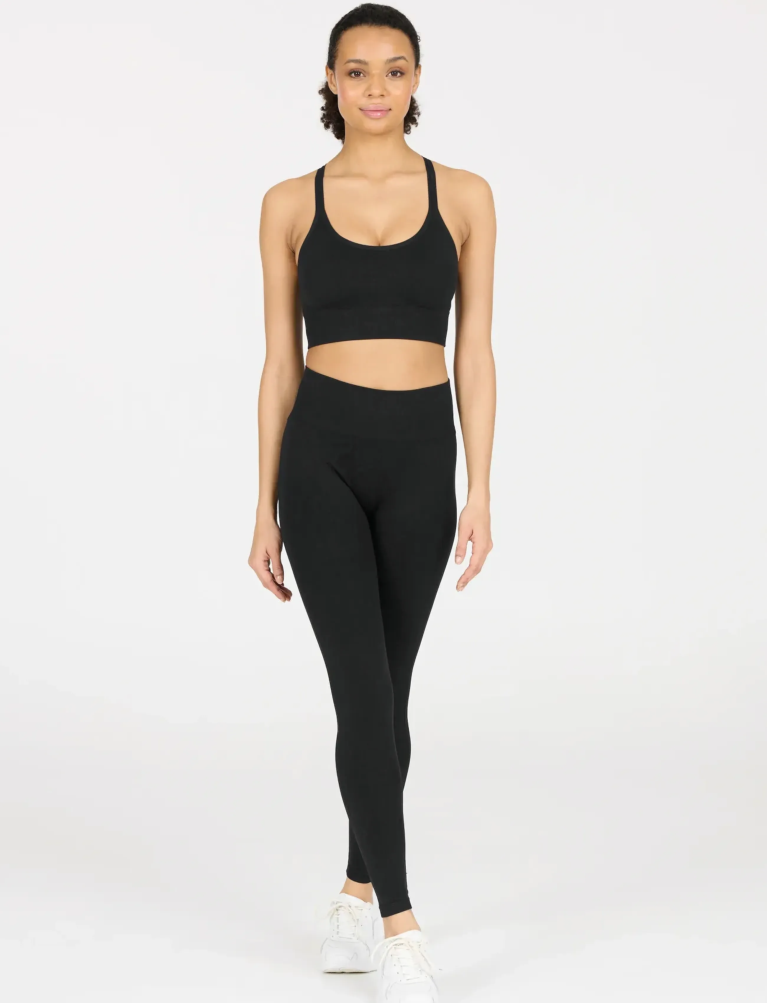Athlecia - Nagar V2 W Seamless Tights - treningstights - black - 5