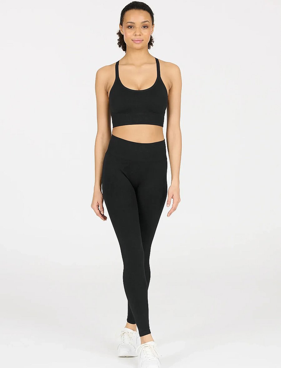 Athlecia - Nagar V2 W Seamless Tights - treningstights - black - 5