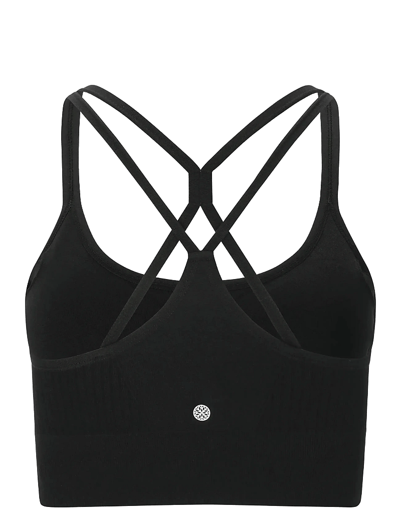 Athlecia - Foan V3 Seamless Bra - låg support - black - 2