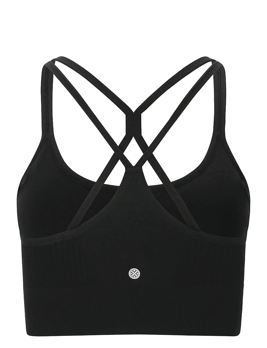 Athlecia - Foan V3 Seamless Bra - madal toestus - black - 2