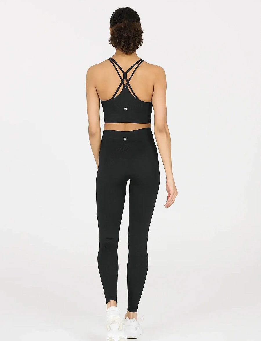 Athlecia - Foan V3 Seamless Bra - madal toestus - black - 5