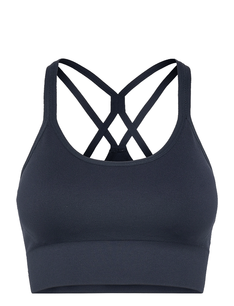 Athlecia - Foan V3 Seamless Bra - madal toestus - dark sapphire - 0