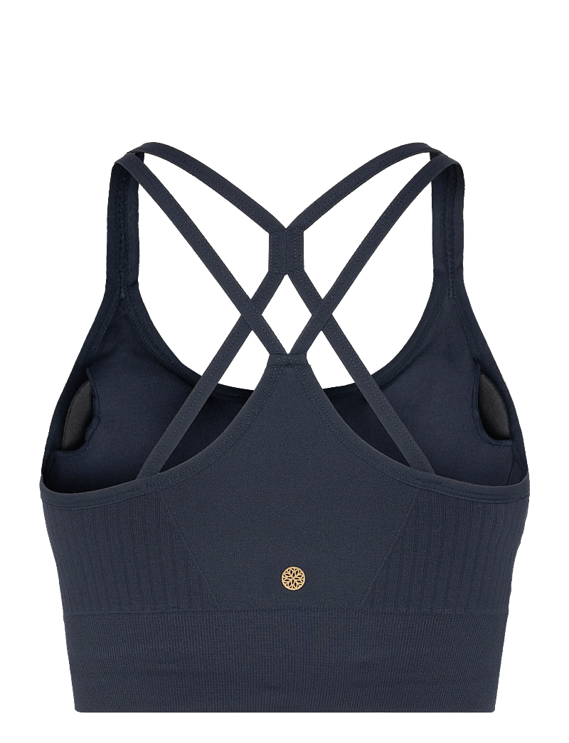 Athlecia - Foan V3 Seamless Bra - madal toestus - dark sapphire - 1