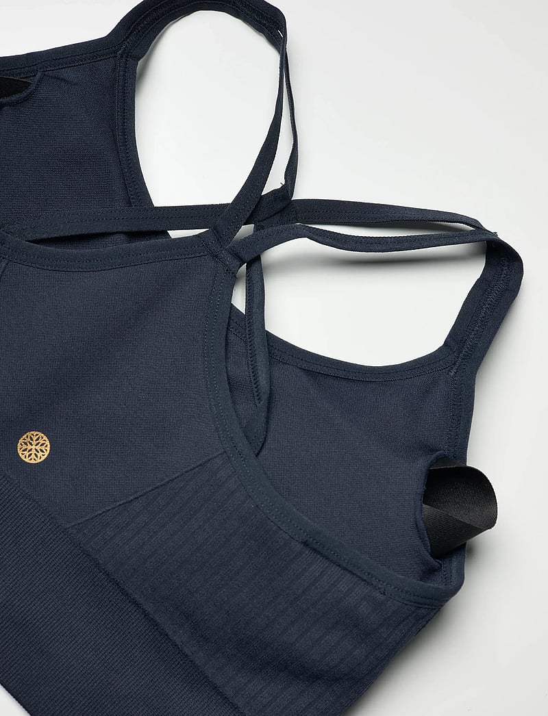 Athlecia - Foan V3 Seamless Bra - madal toestus - dark sapphire - 2