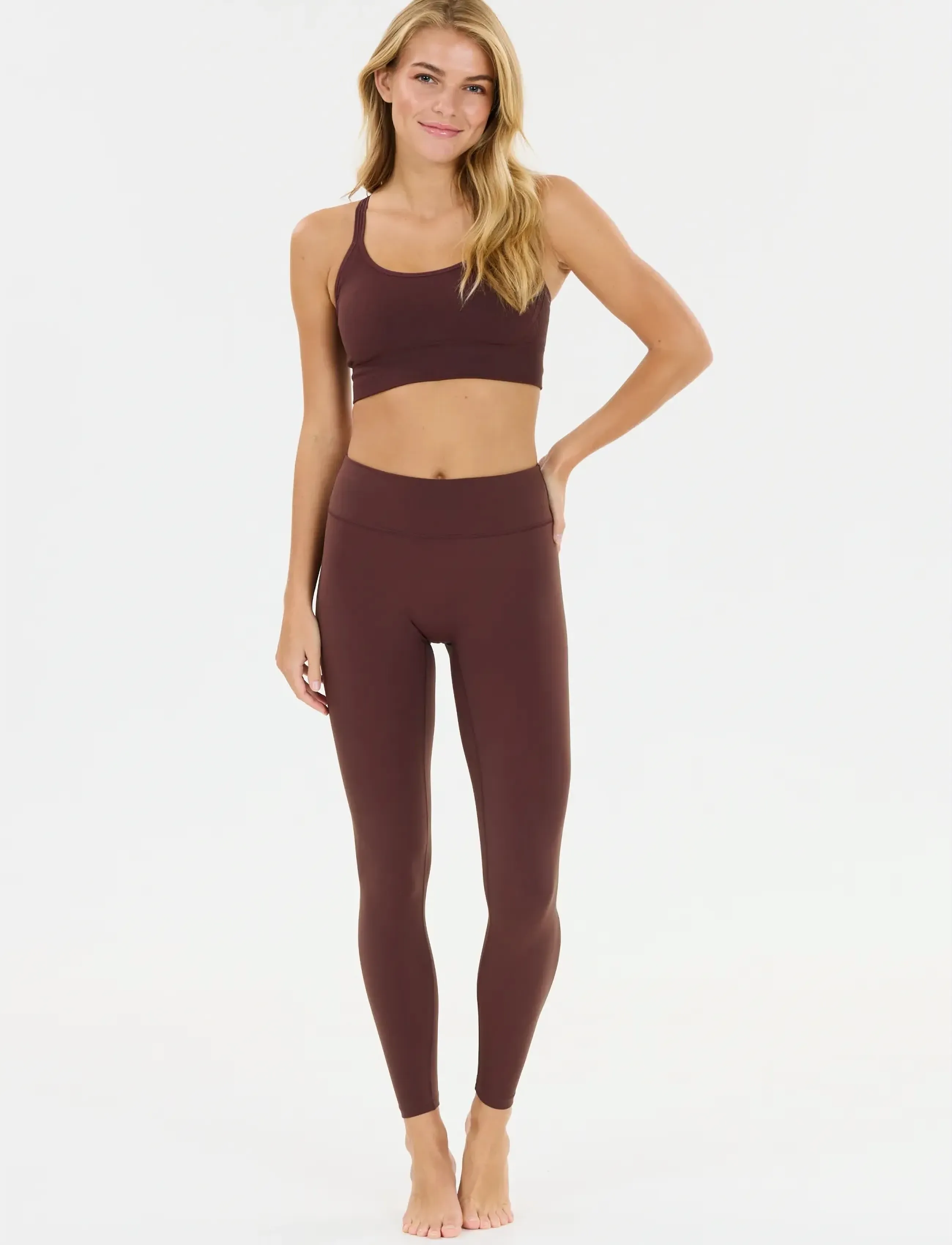 Athlecia - Foan V3 Seamless Bra - zems atbalsts - sassafras - 4