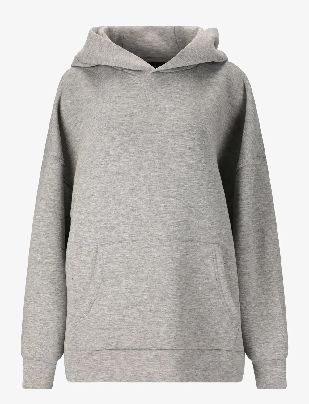Athlecia - Larisa W Hoody - sweatshirts - light grey melange - 1