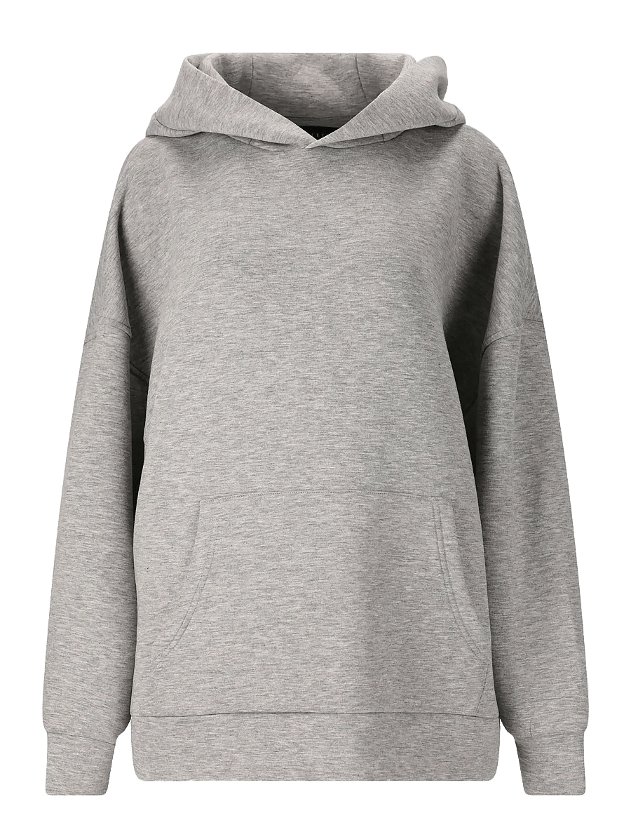 Athlecia - Larisa W Hoody - sweats et sweats à capuche - light grey melange - 1