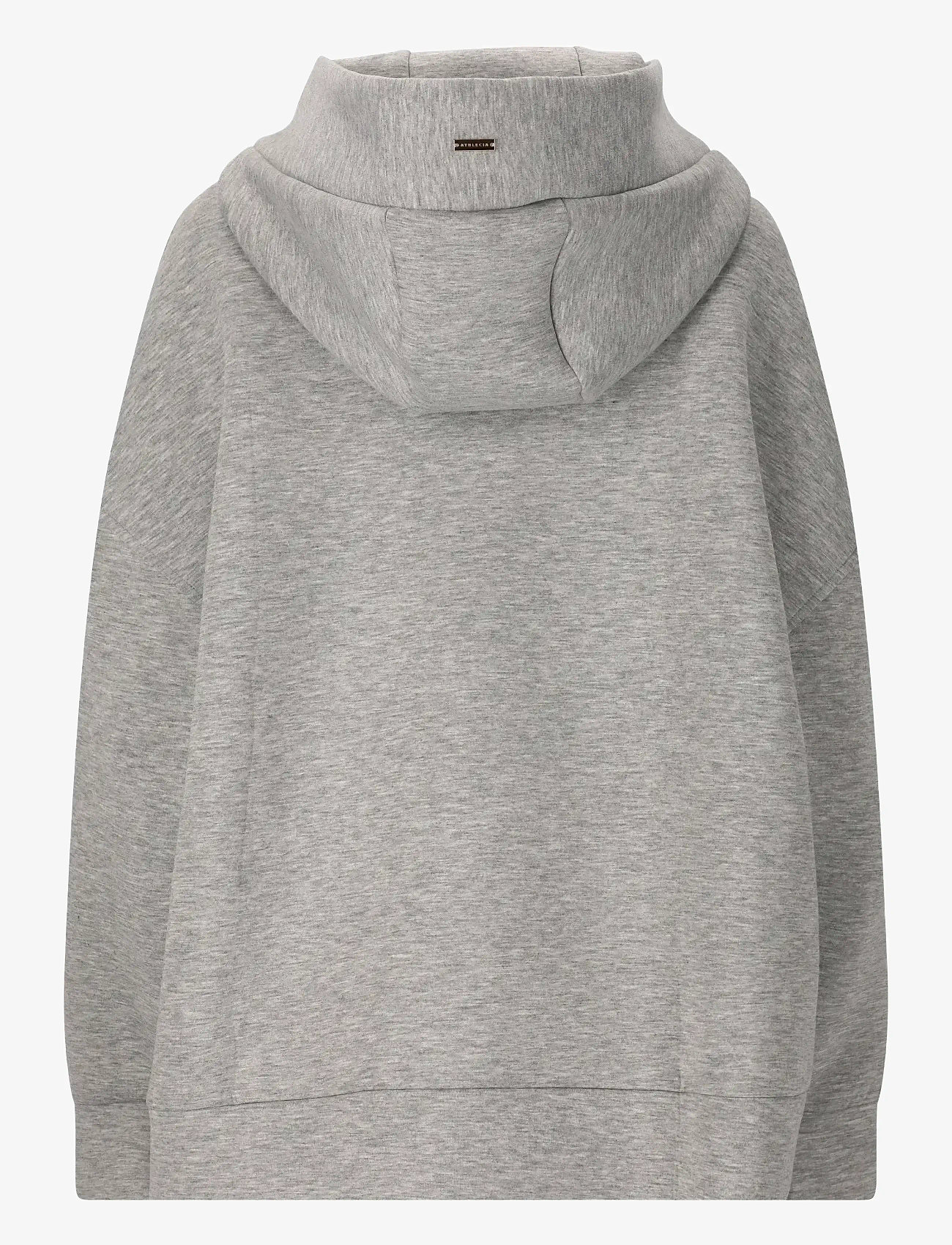 Athlecia - Larisa W Hoody - bluzy i swetry - light grey melange - 2