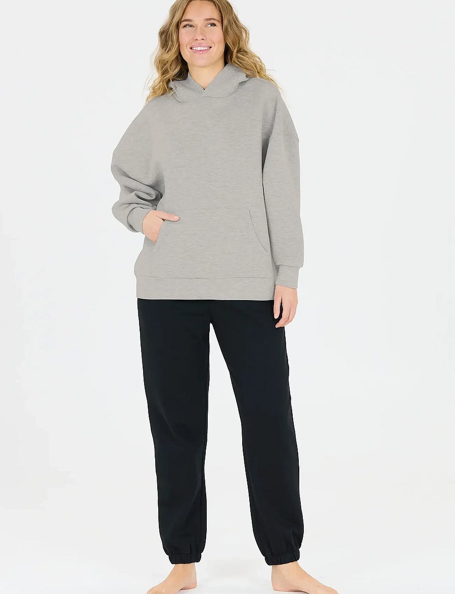 Athlecia - Larisa W Hoody - sweats et sweats à capuche - light grey melange - 5