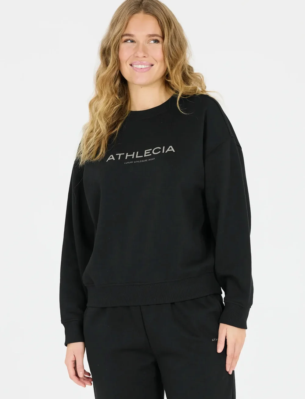 Athlecia - Atkins W Crew Neck - oberteile - black - 5