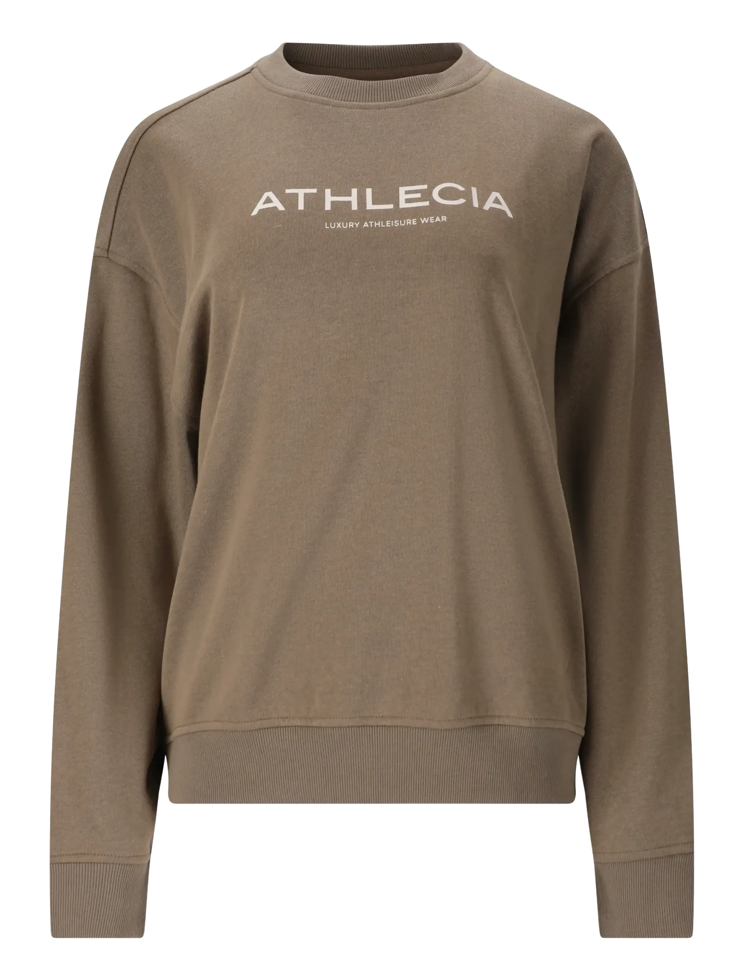 Athlecia Atkins W Crew Neck - Sweatshirts - SEDONA SAGE / brown