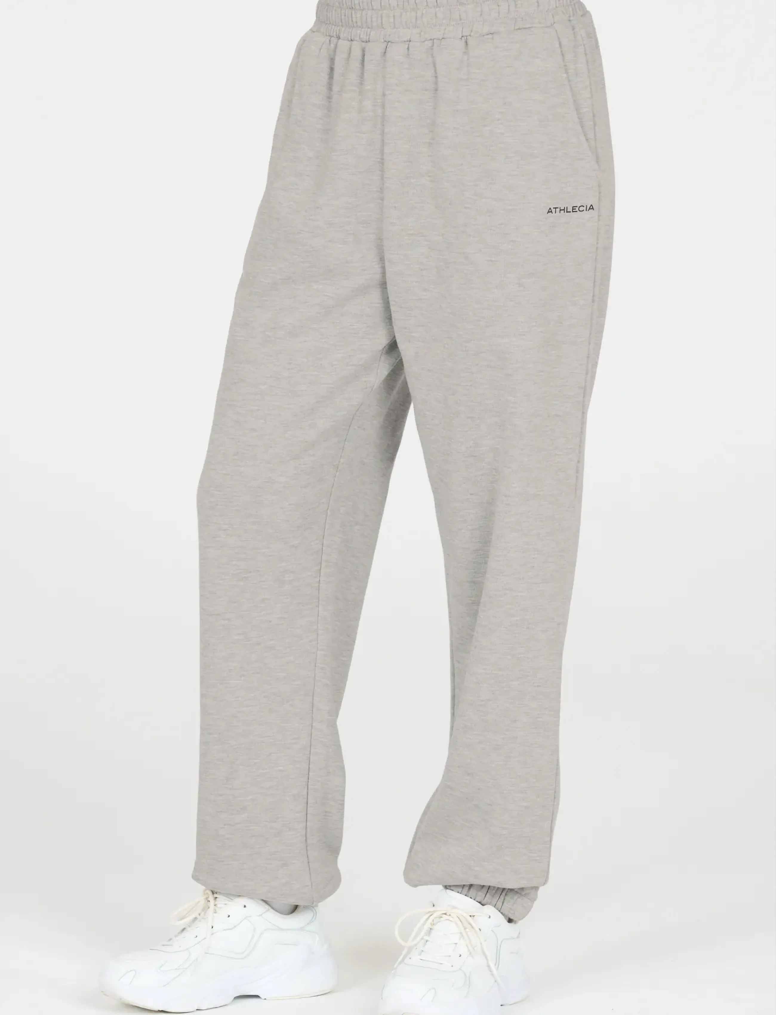 Athlecia - Atkins W Pants - treeningpüksid - light grey melange - 0