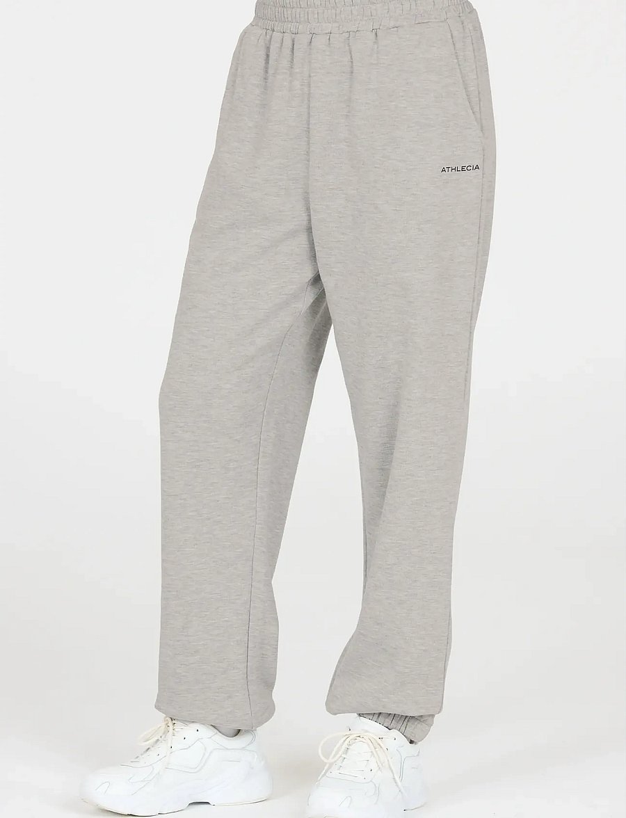 Athlecia - Atkins W Pants - joggingbukser - light grey melange - 0