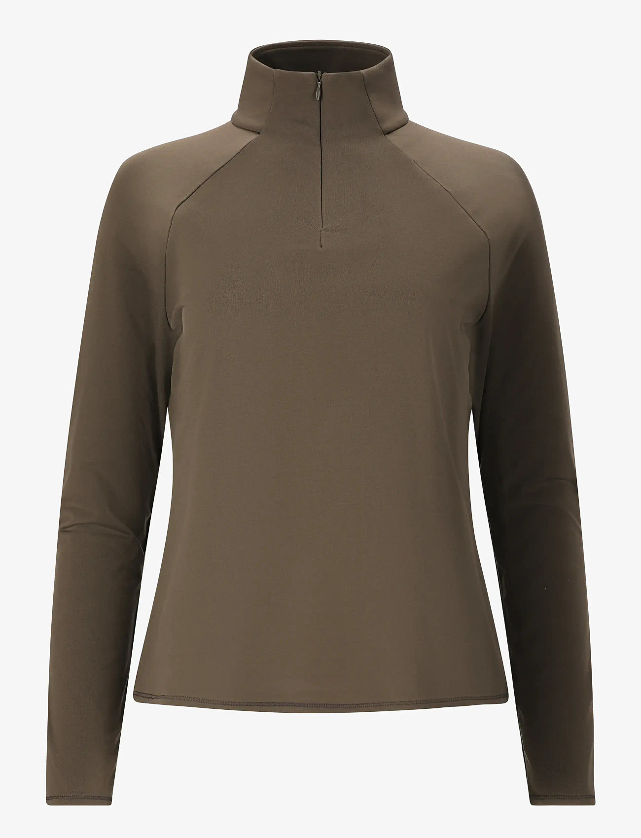 Athlecia - Milian W Midlayer - underställströjor - black olive - 1