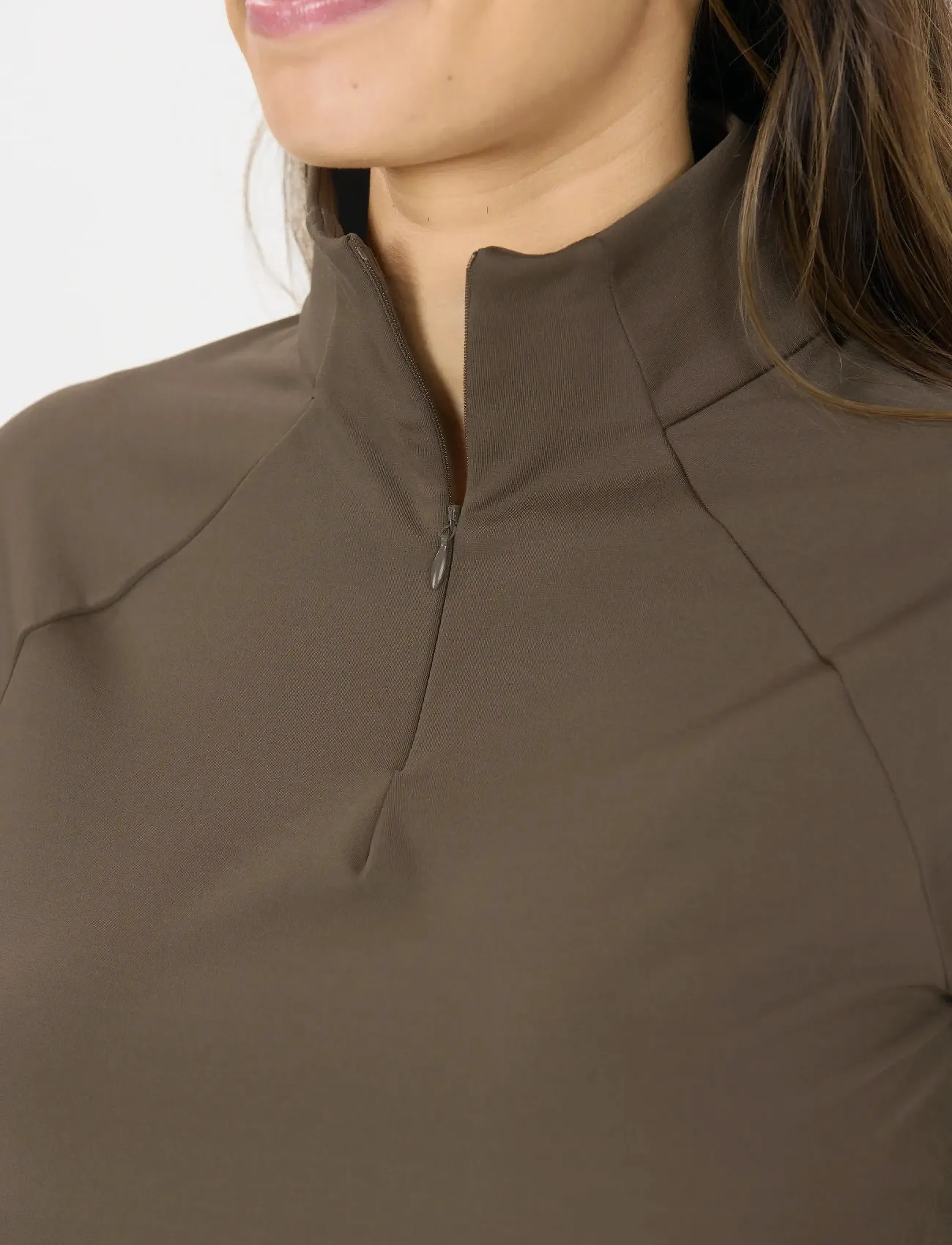 Athlecia - Milian W Midlayer - alussärgid - black olive - 3