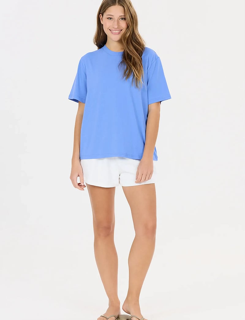 Athlecia - Lexy W Basic Tee - t-shirts - granada sky - 3