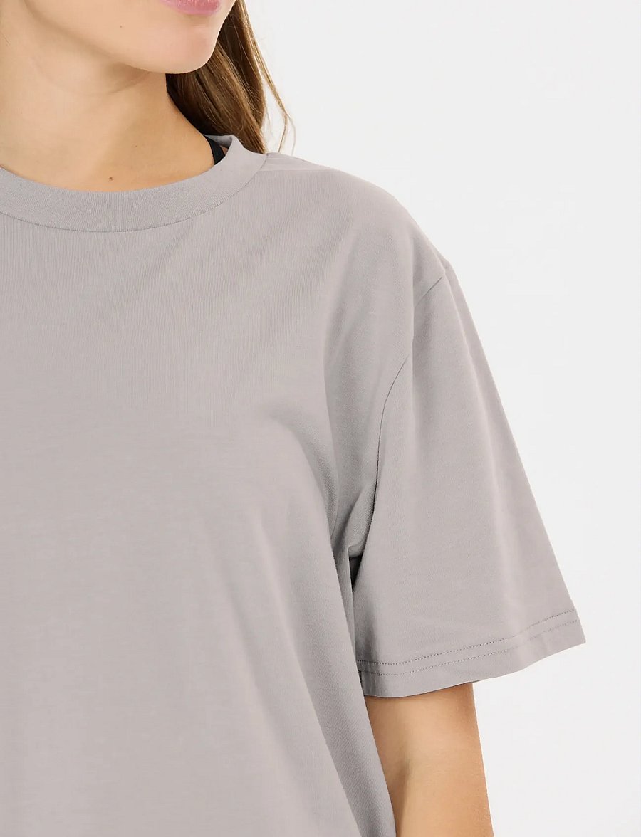 Athlecia - Lexy W Basic Tee - alussärgid ja t-särgid - light heather - 3