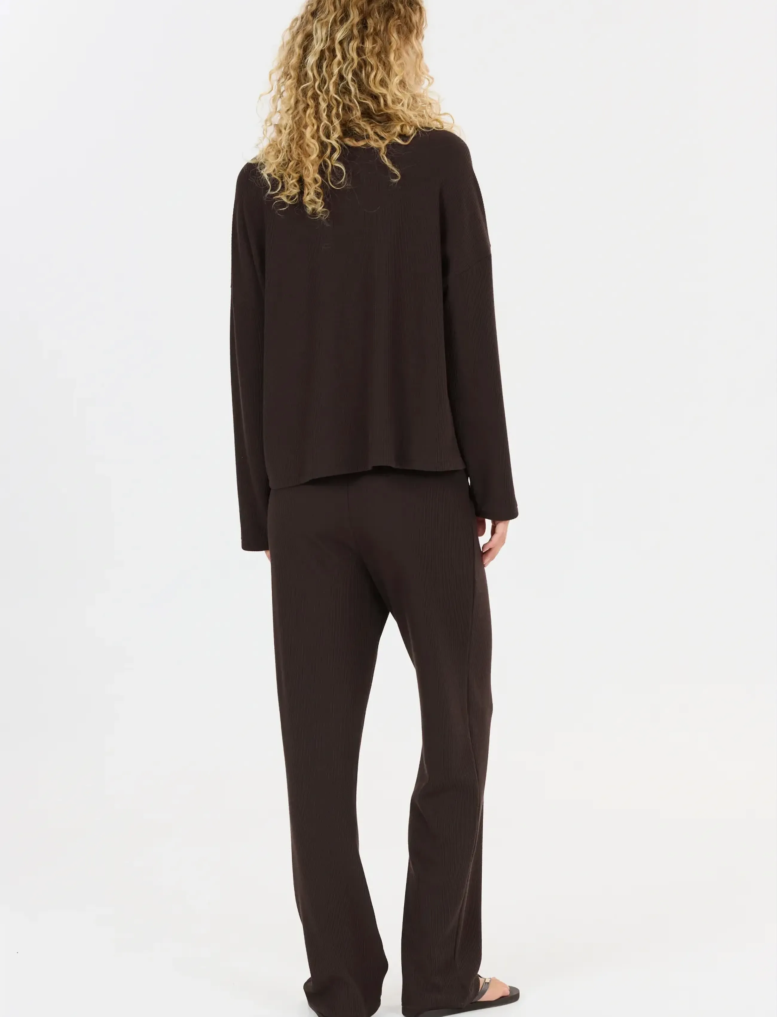 Athlecia - Cardall W Waffle Pants - casual - chocolate torte - 3