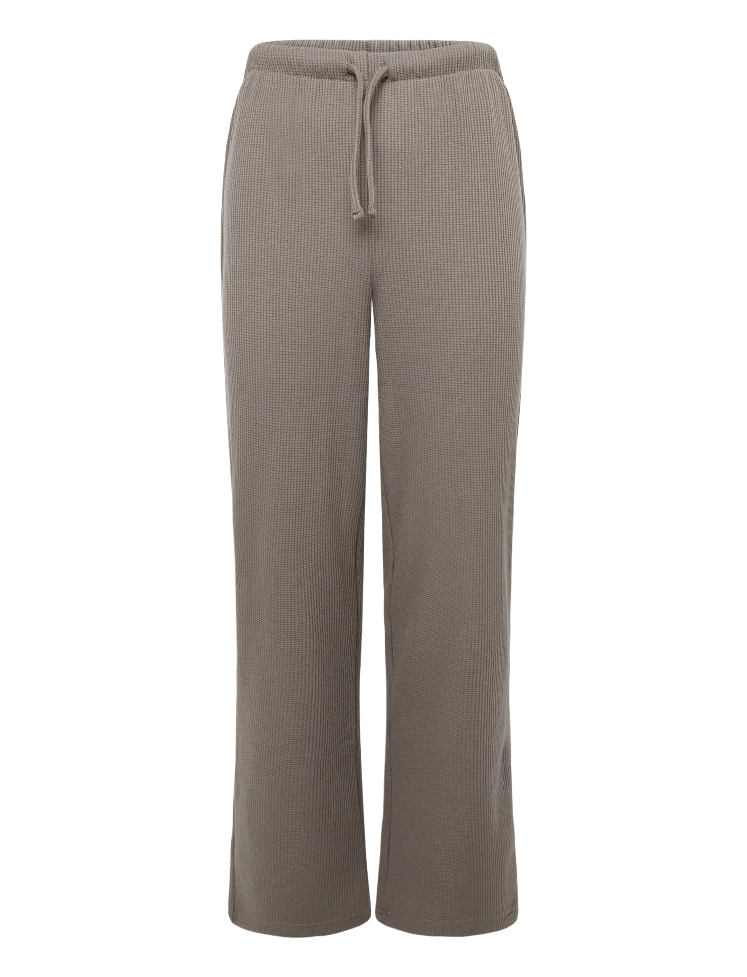 Athlecia Cardall W Waffle Pants - Joggingbukser - GREIGE / beige