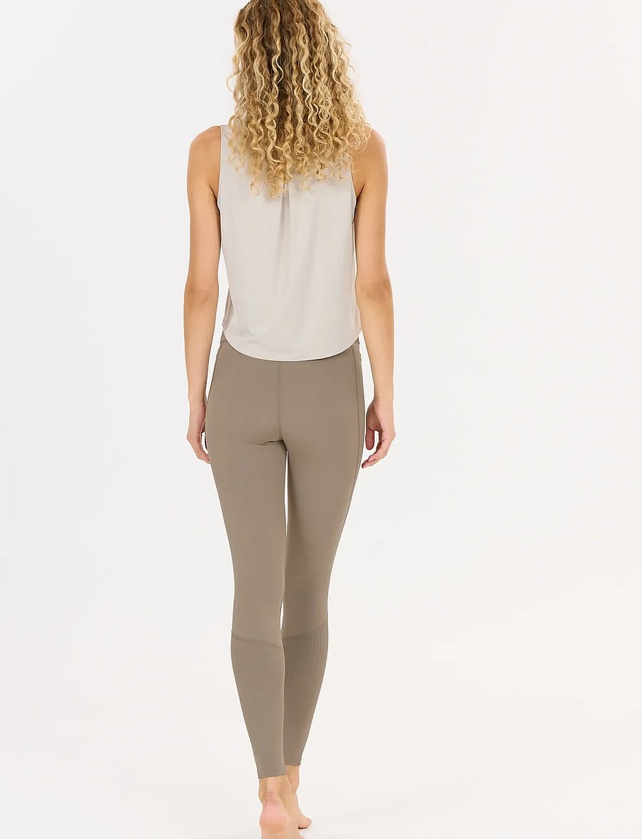Athlecia - Aliya V2 W Tights - training tights - greige - 3