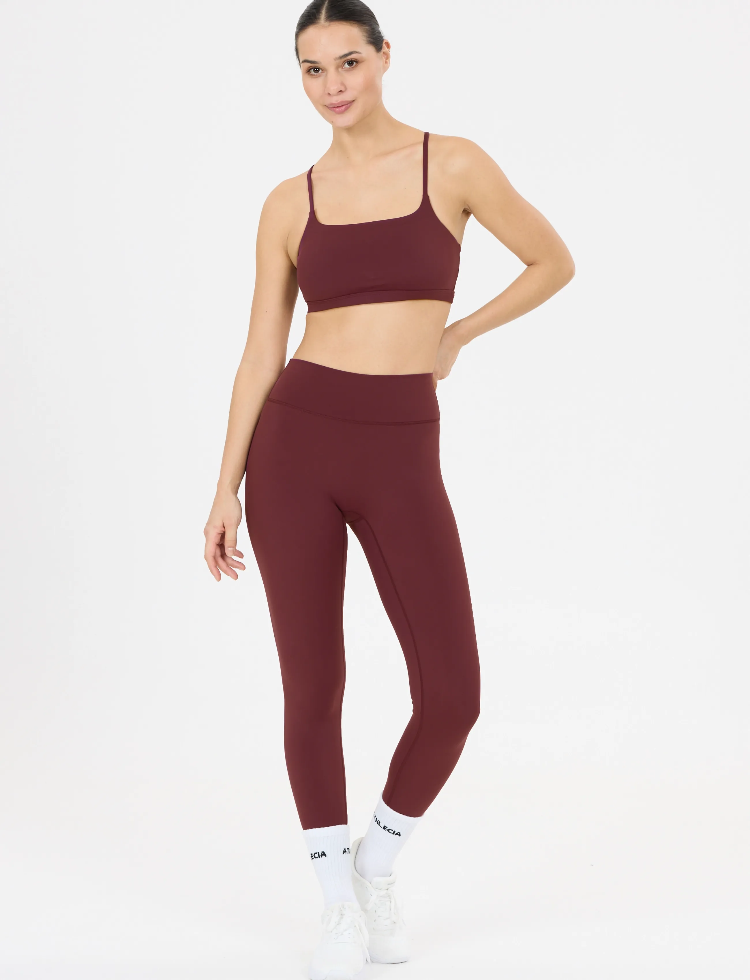 Athlecia - Blossom W Sports Bra - kerge toestus - fig - 3