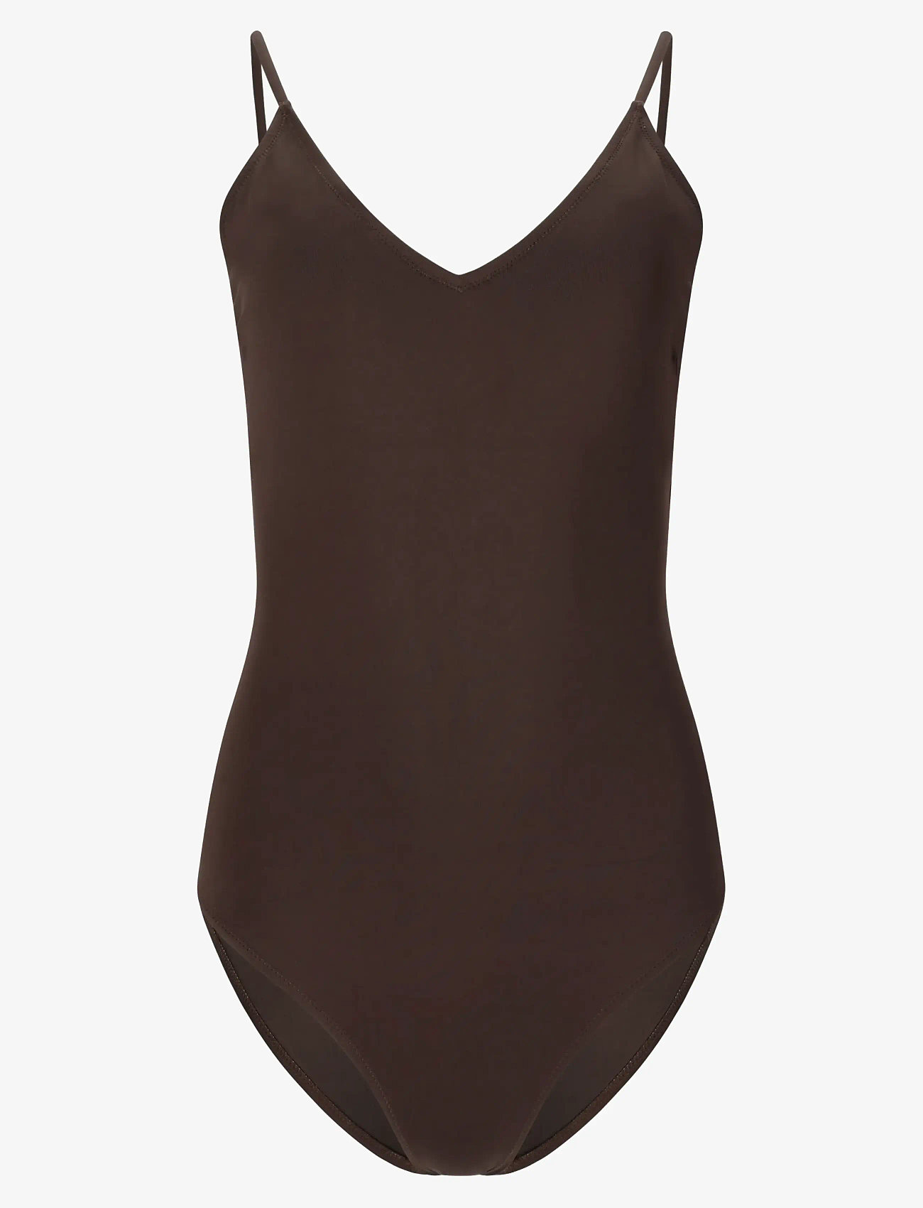 Athlecia - Richter W Swimsuit - sportsbadetøj - chocolate torte - 1