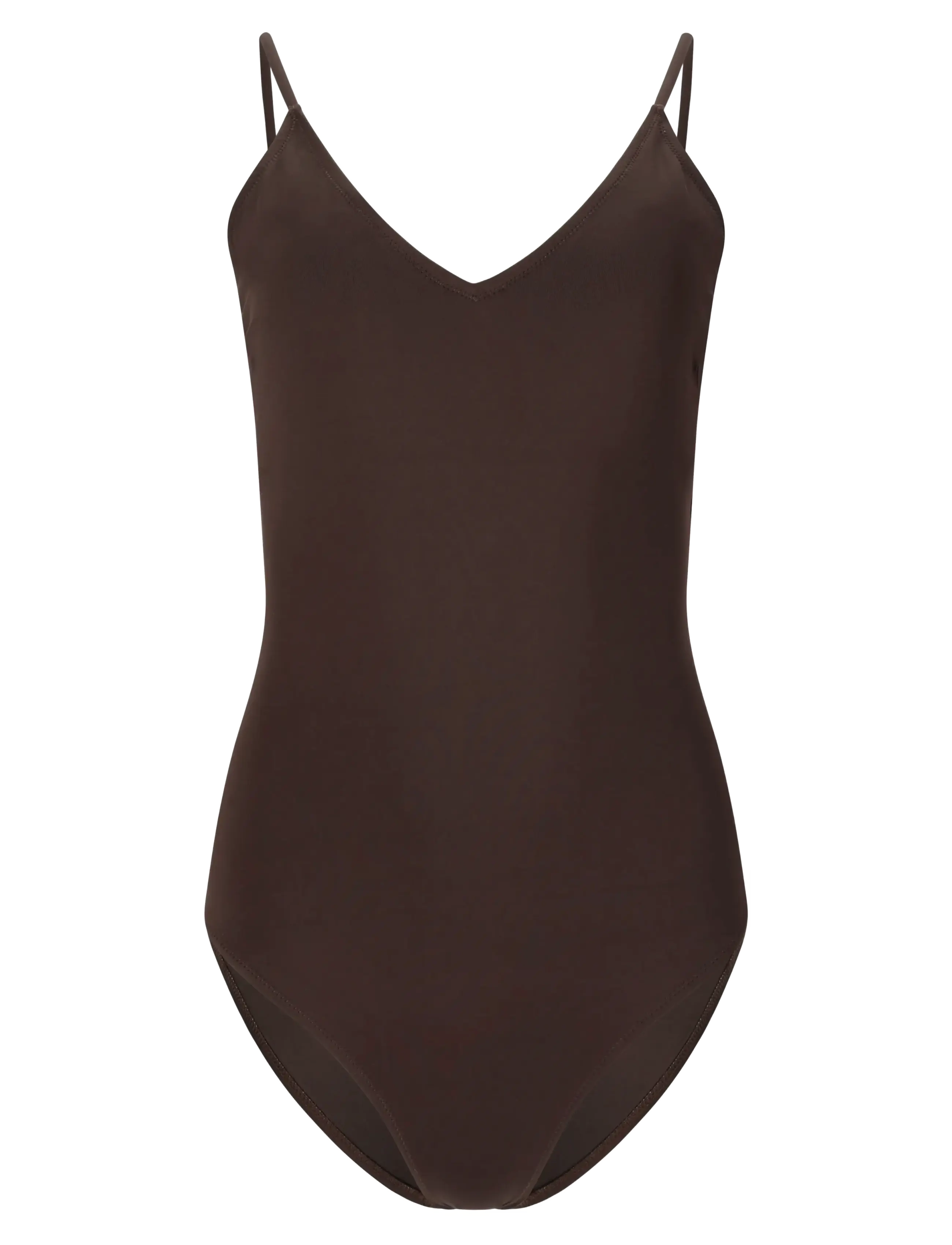 Athlecia Richter W Swimsuit - Kleidung - CHOCOLATE TORTE / black