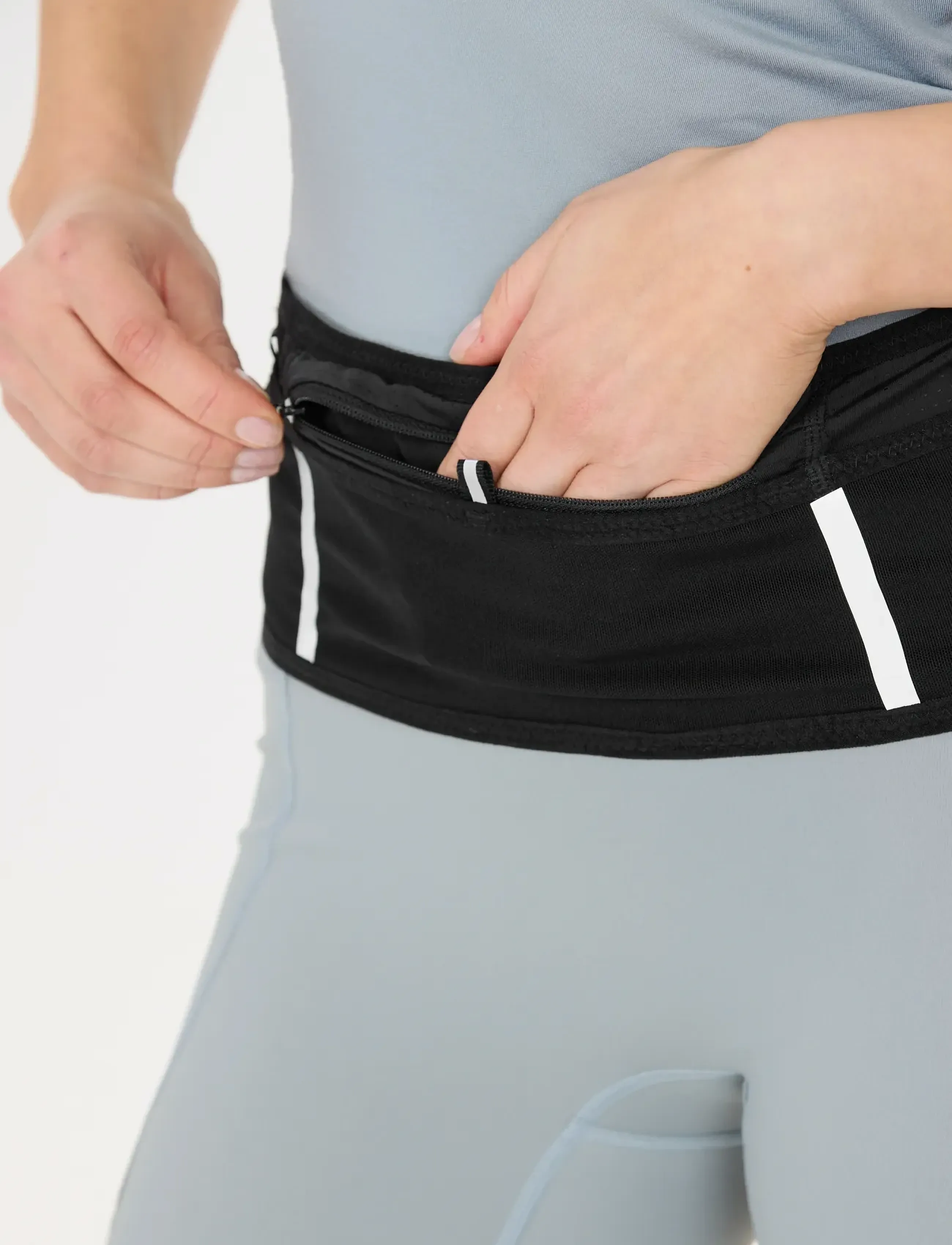Athlecia Glessop Running Belt, L/XL, Black, Sport Accessories > Sport Belts, Dame