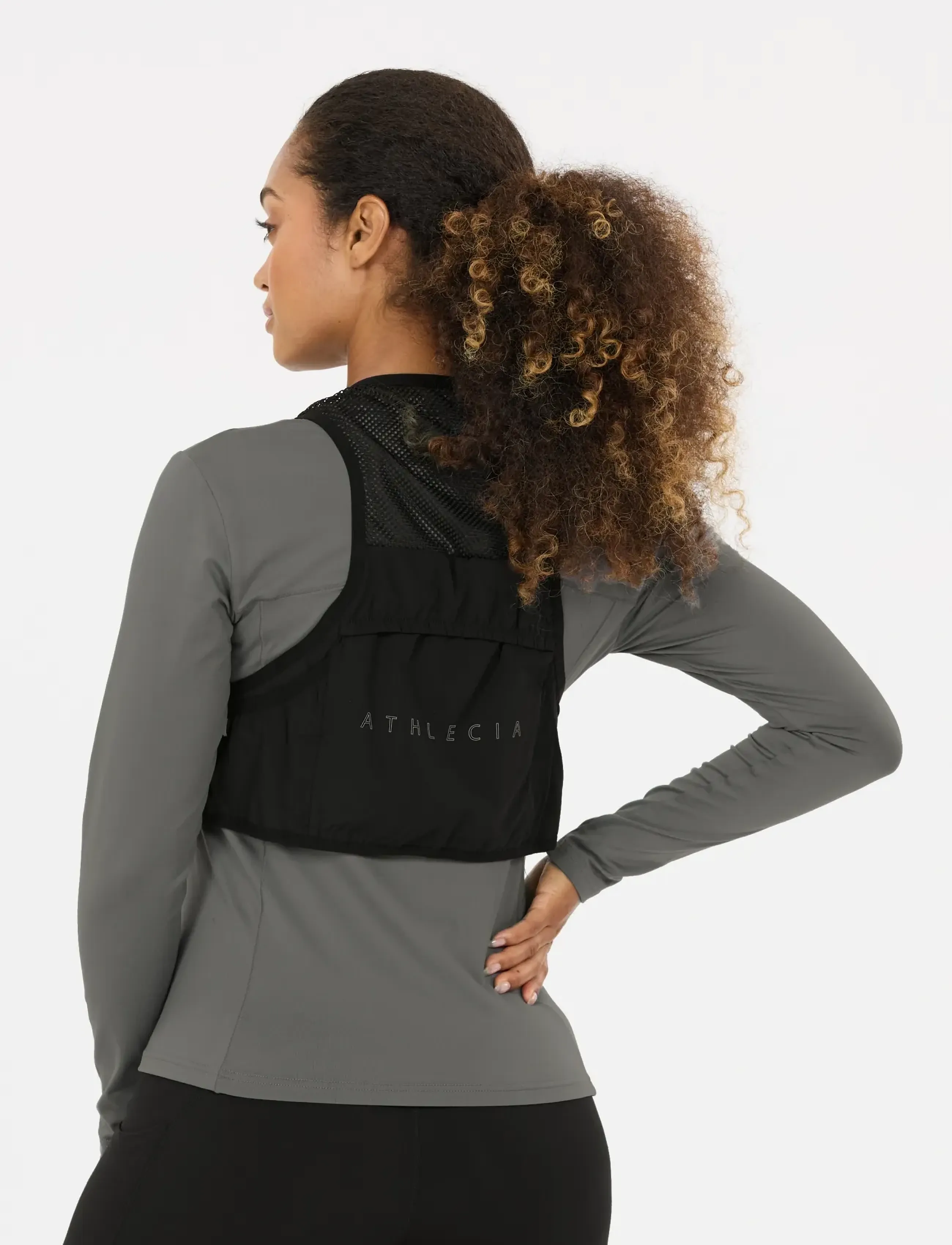 Athlecia - Howdenly Running Vest - jooksuvarustus - black - 3