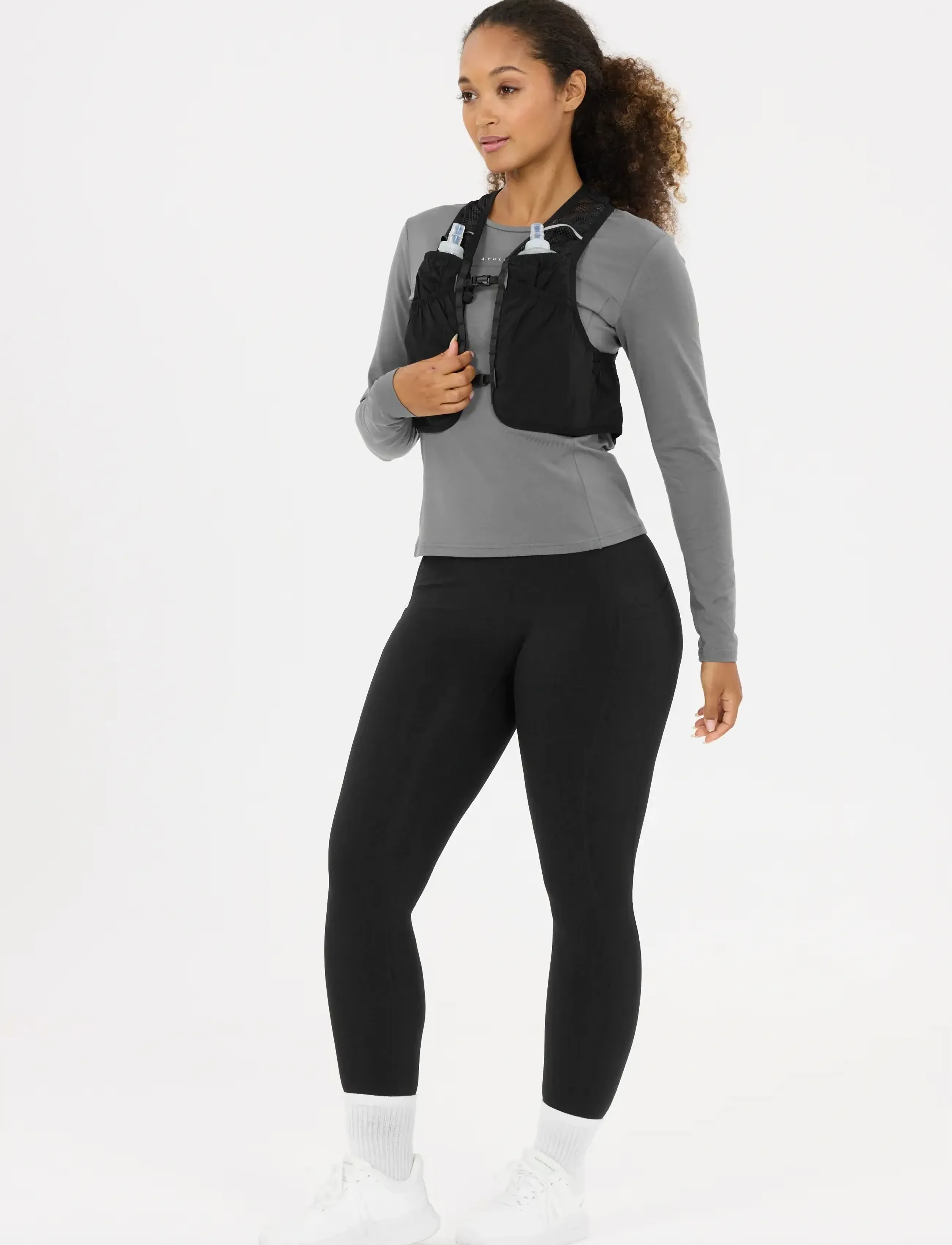 Athlecia - Howdenly Running Vest - jooksuvarustus - black - 4