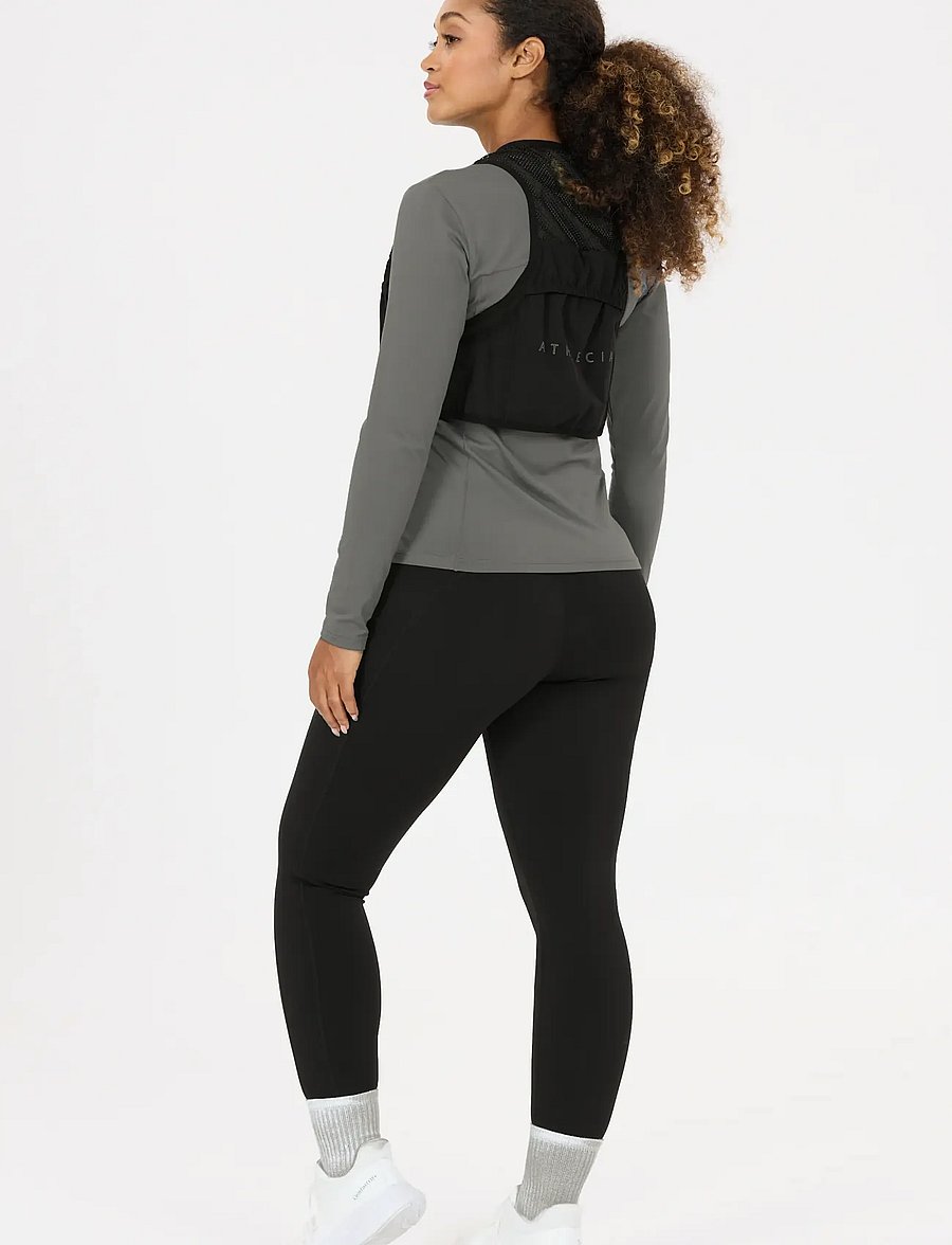 Athlecia - Howdenly Running Vest - jooksuvarustus - black - 5