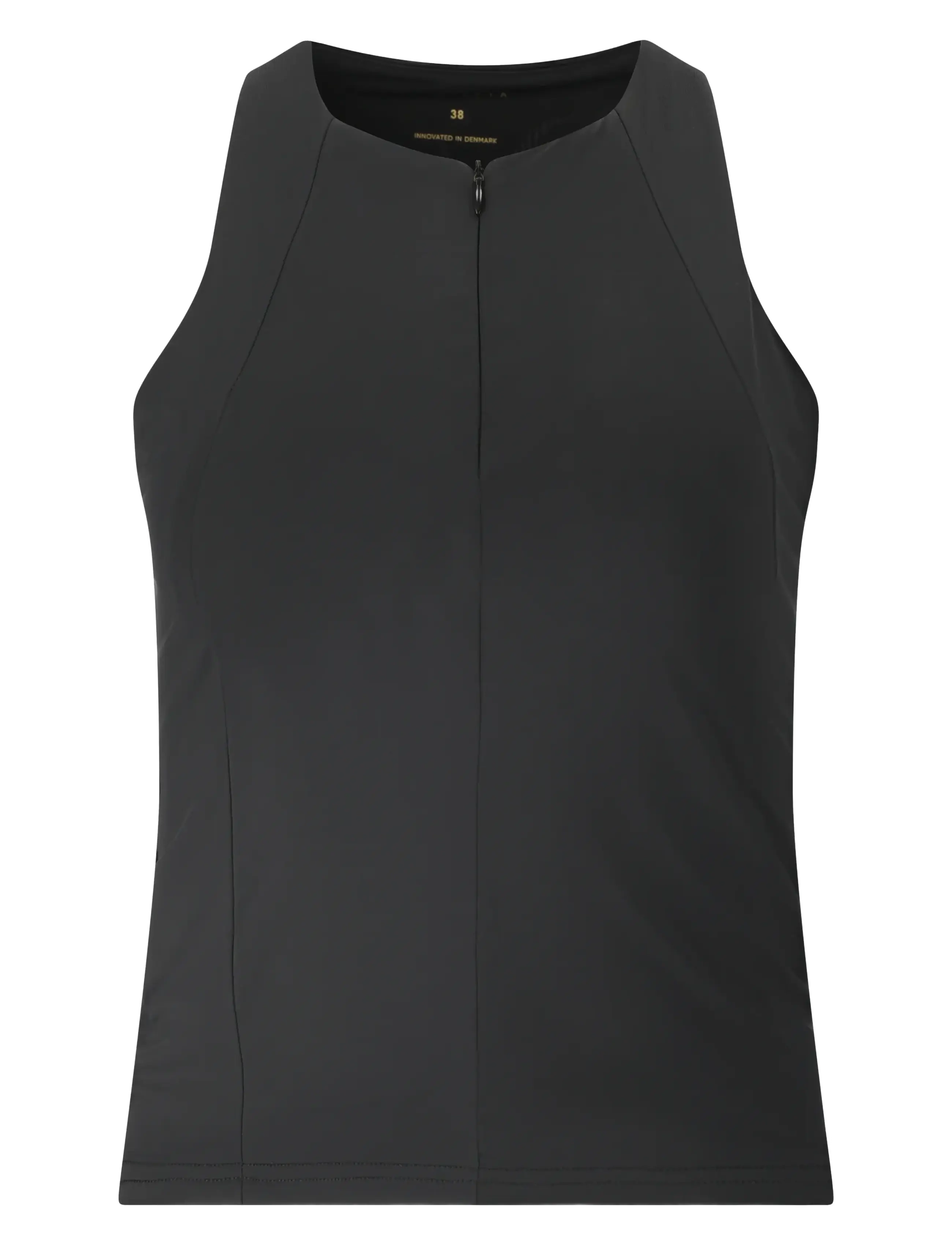 Athlecia Lynne W Half Zip Top - Alussärgid ja T-särgid - BLACK / black
