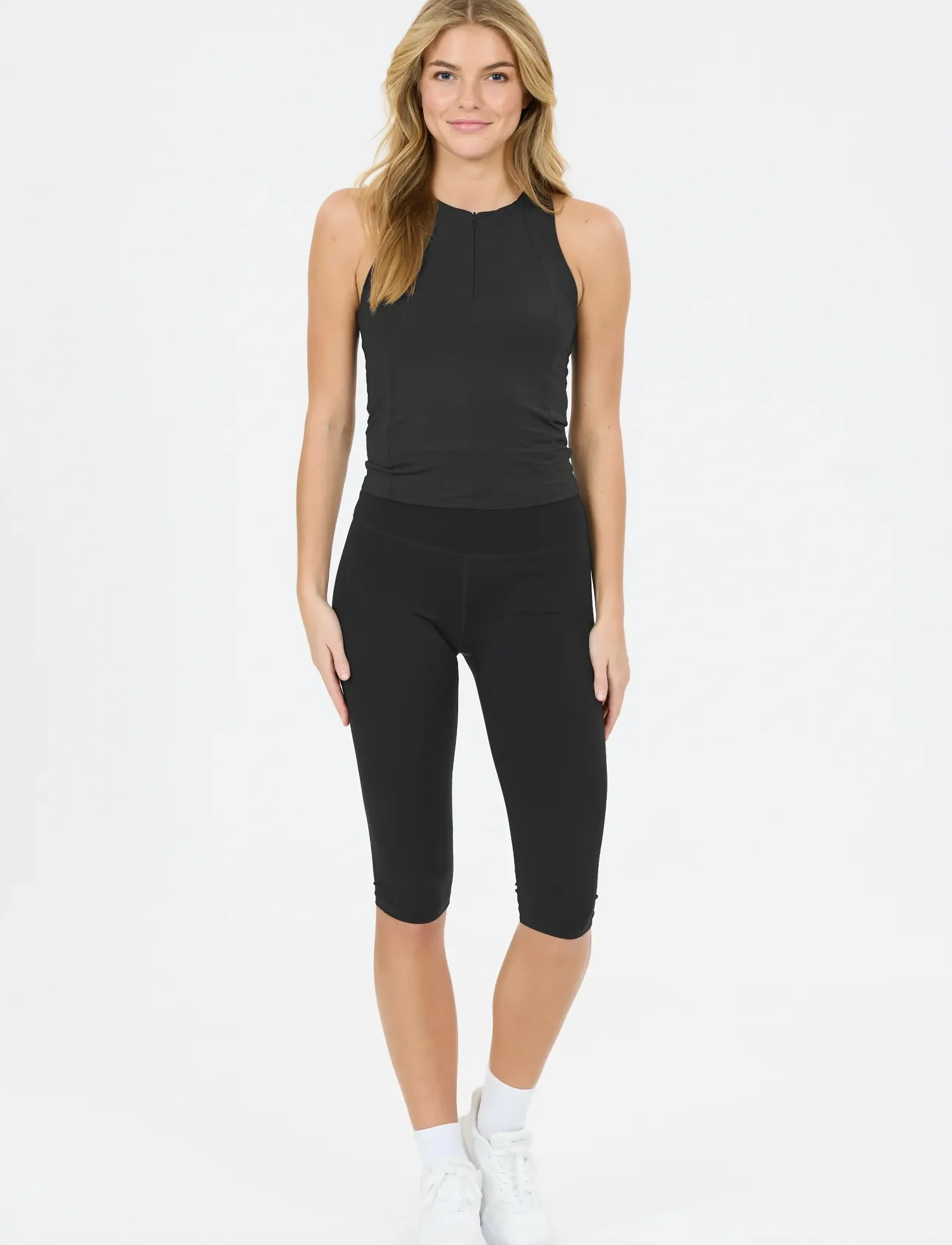 Athlecia - Lynne W Half Zip Top - black - 4