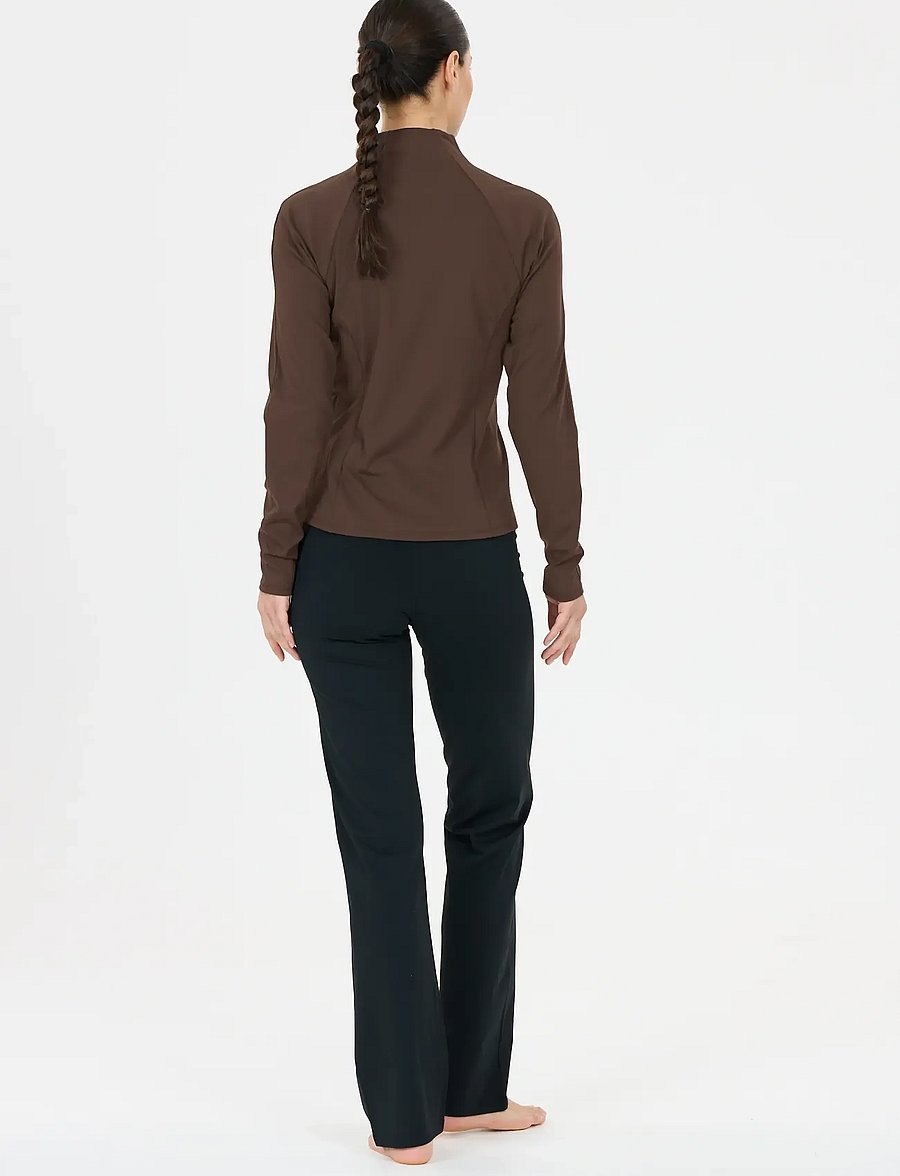 Athlecia - Emarri W Full Zip - overdele - chocolate torte - 3