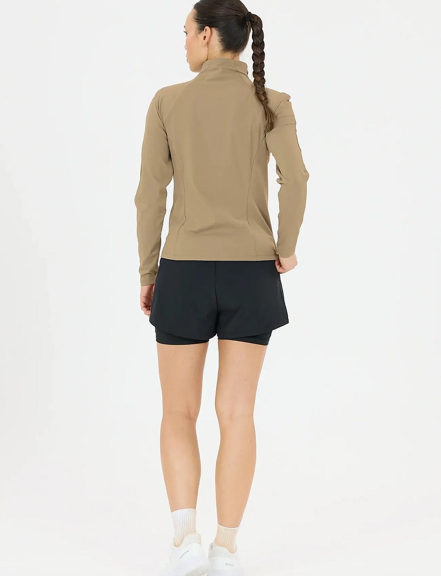 Athlecia - Emarri W Full Zip - overdele - greige - 3